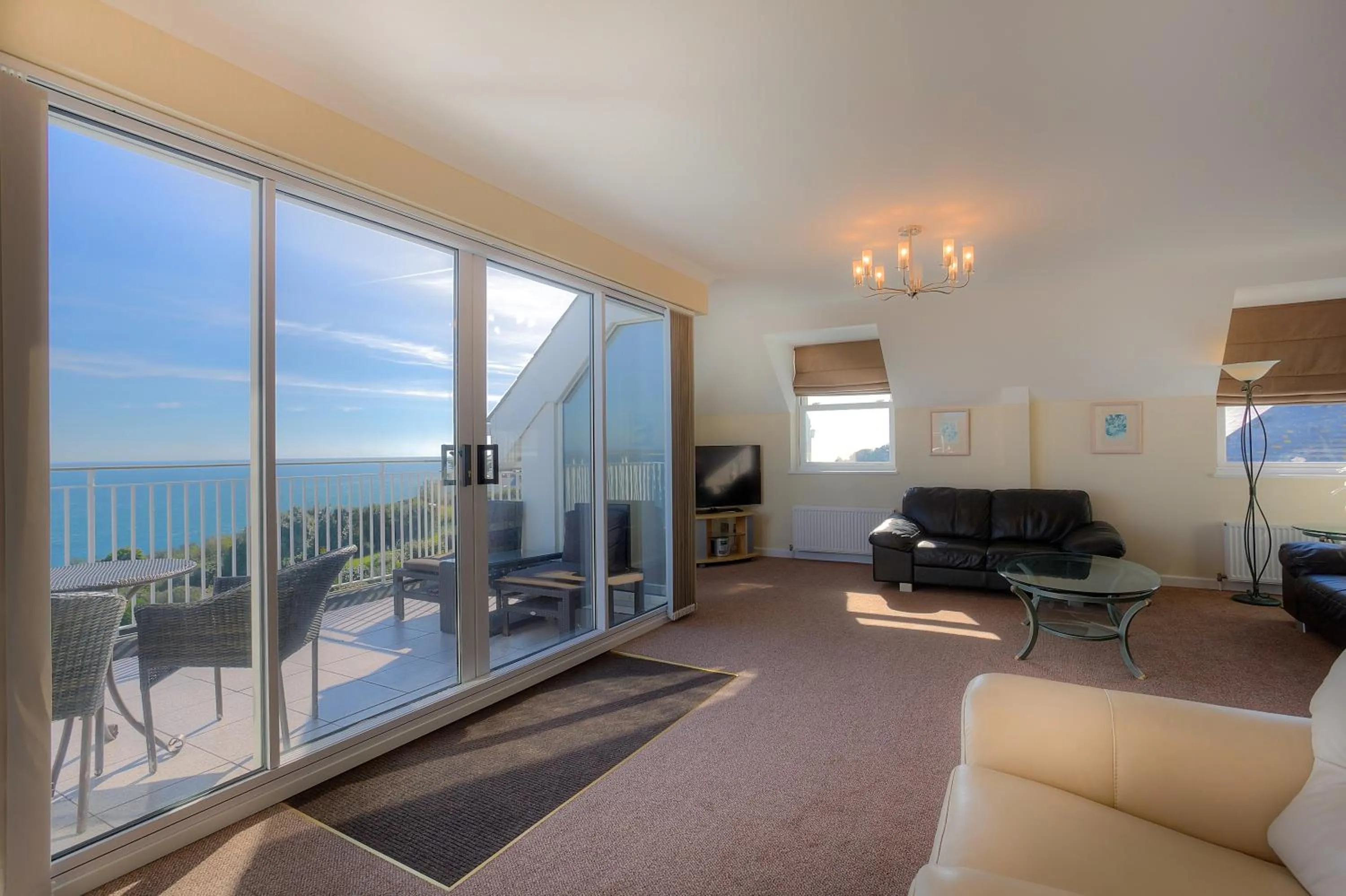 Sea view in Hotel Jerbourg