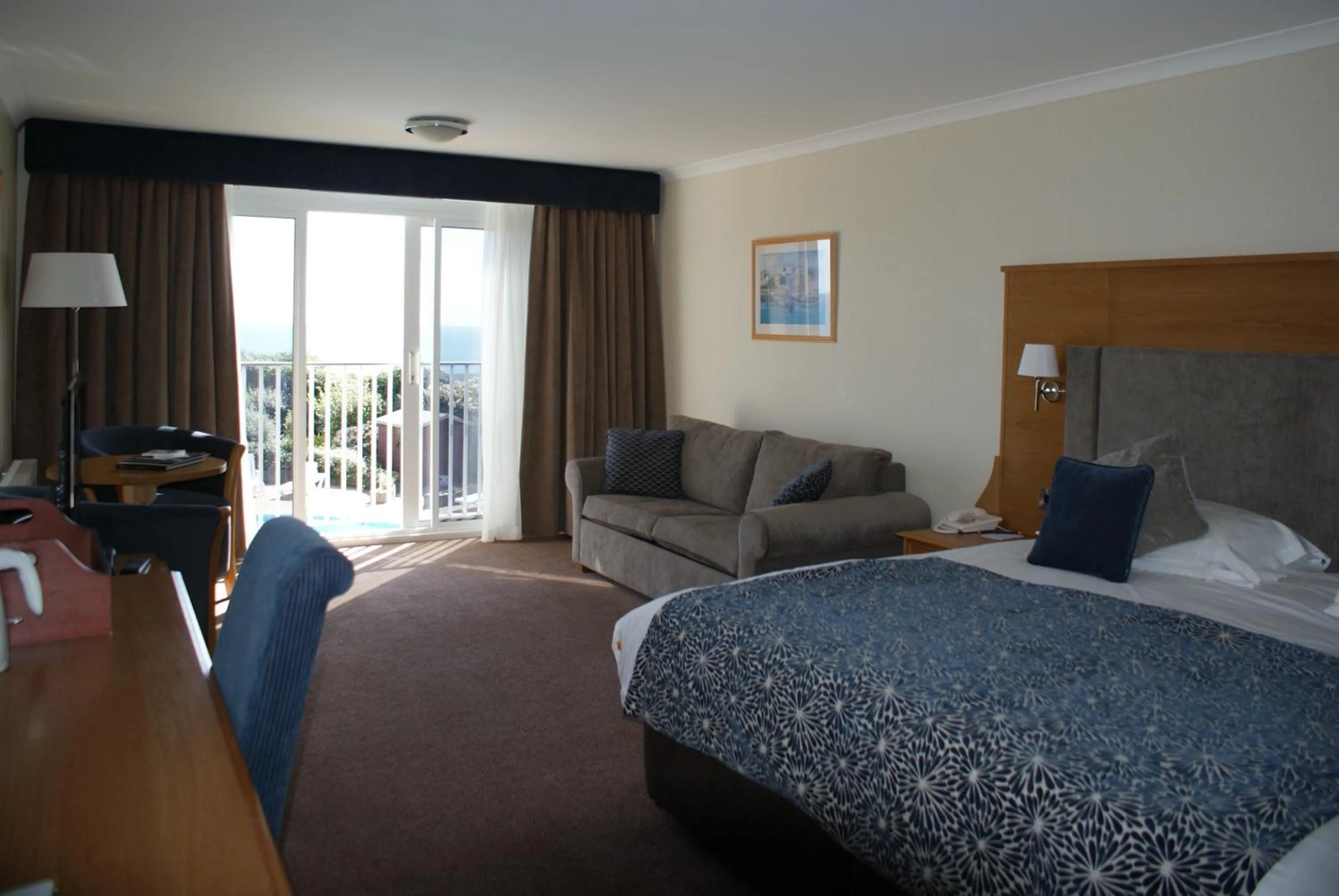 Photo of the whole room, Bed in Hotel Jerbourg