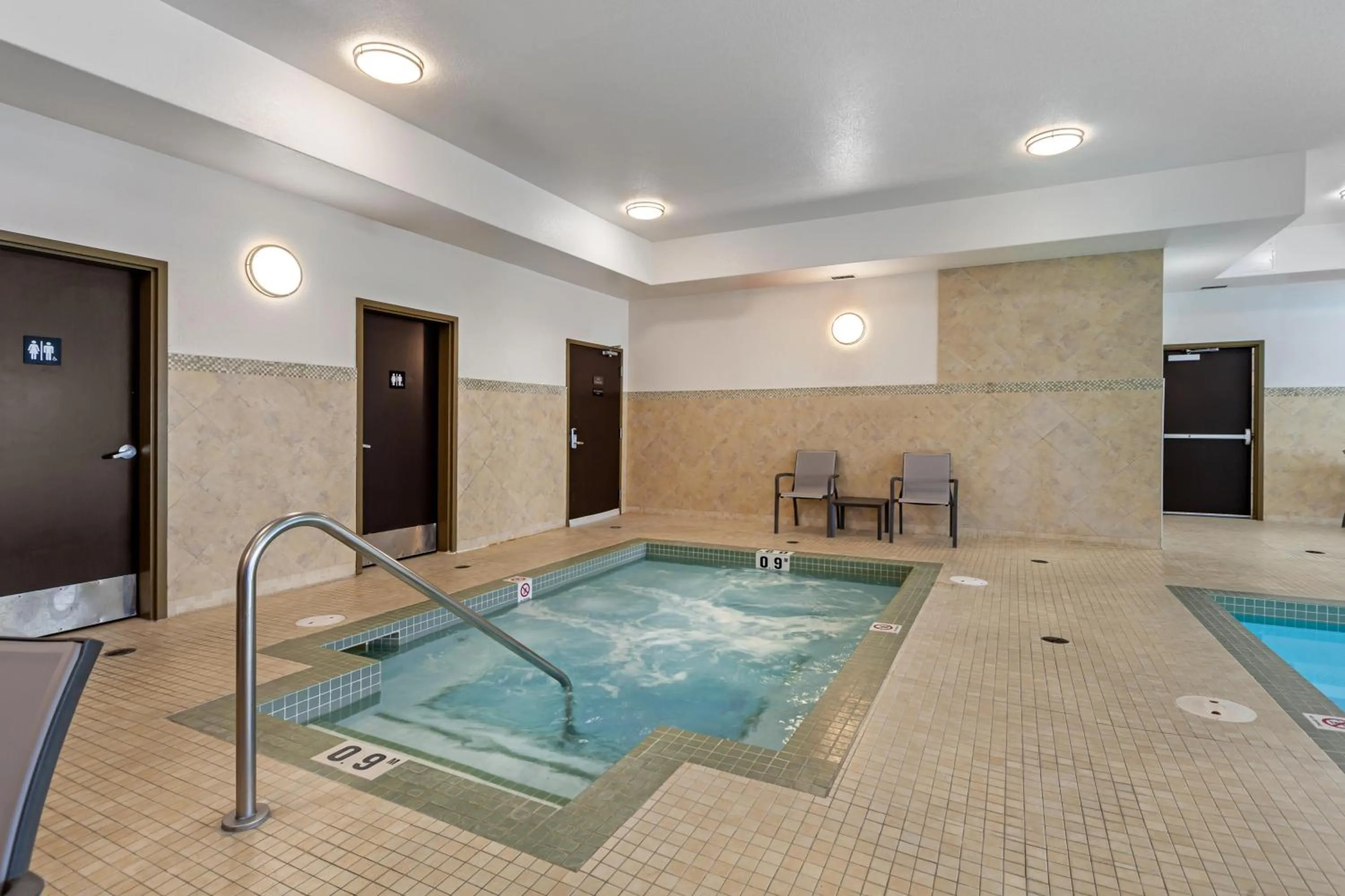 Pool view in Best Western Plus St Albert