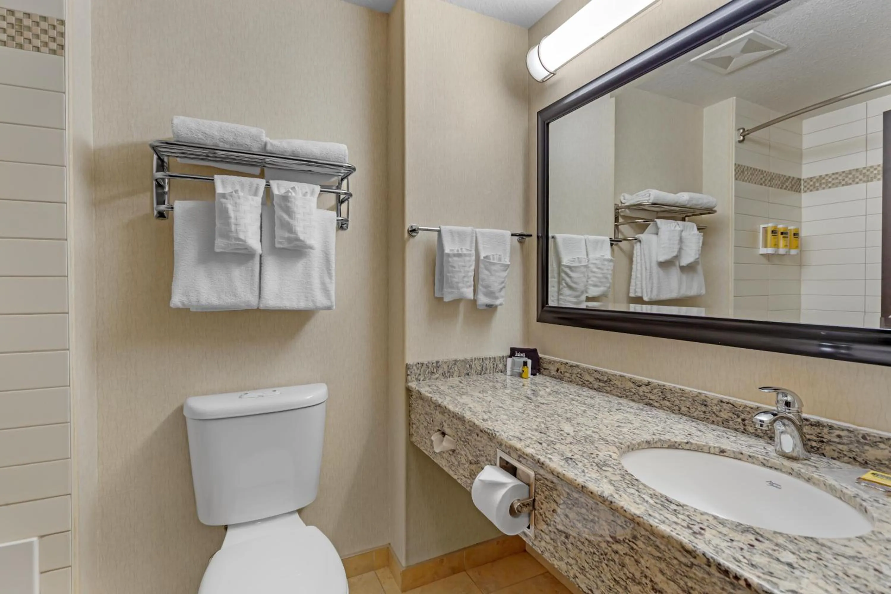 Bathroom in Best Western Plus St Albert