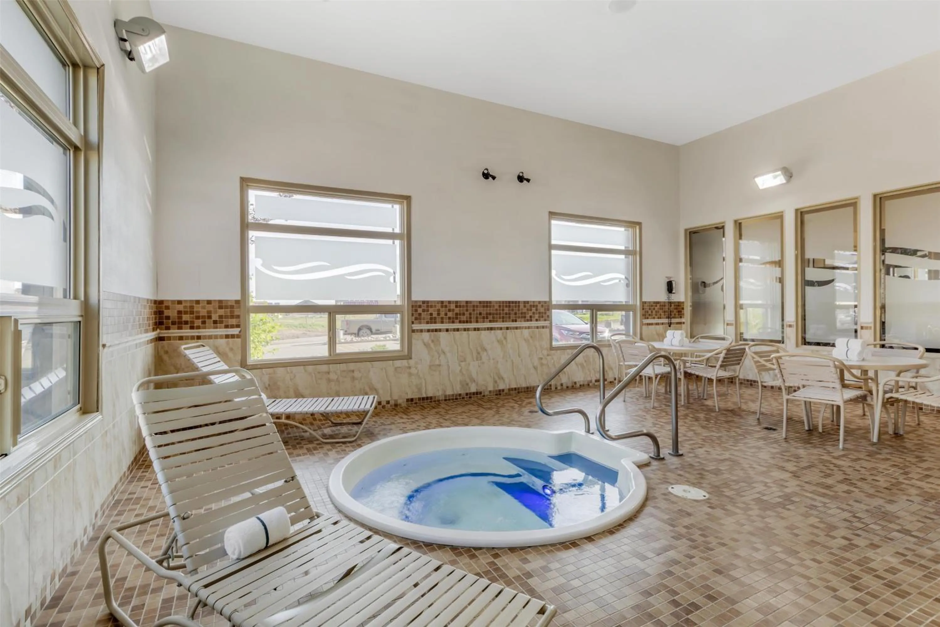 Pool view in Best Western Wainwright Inn & Suites