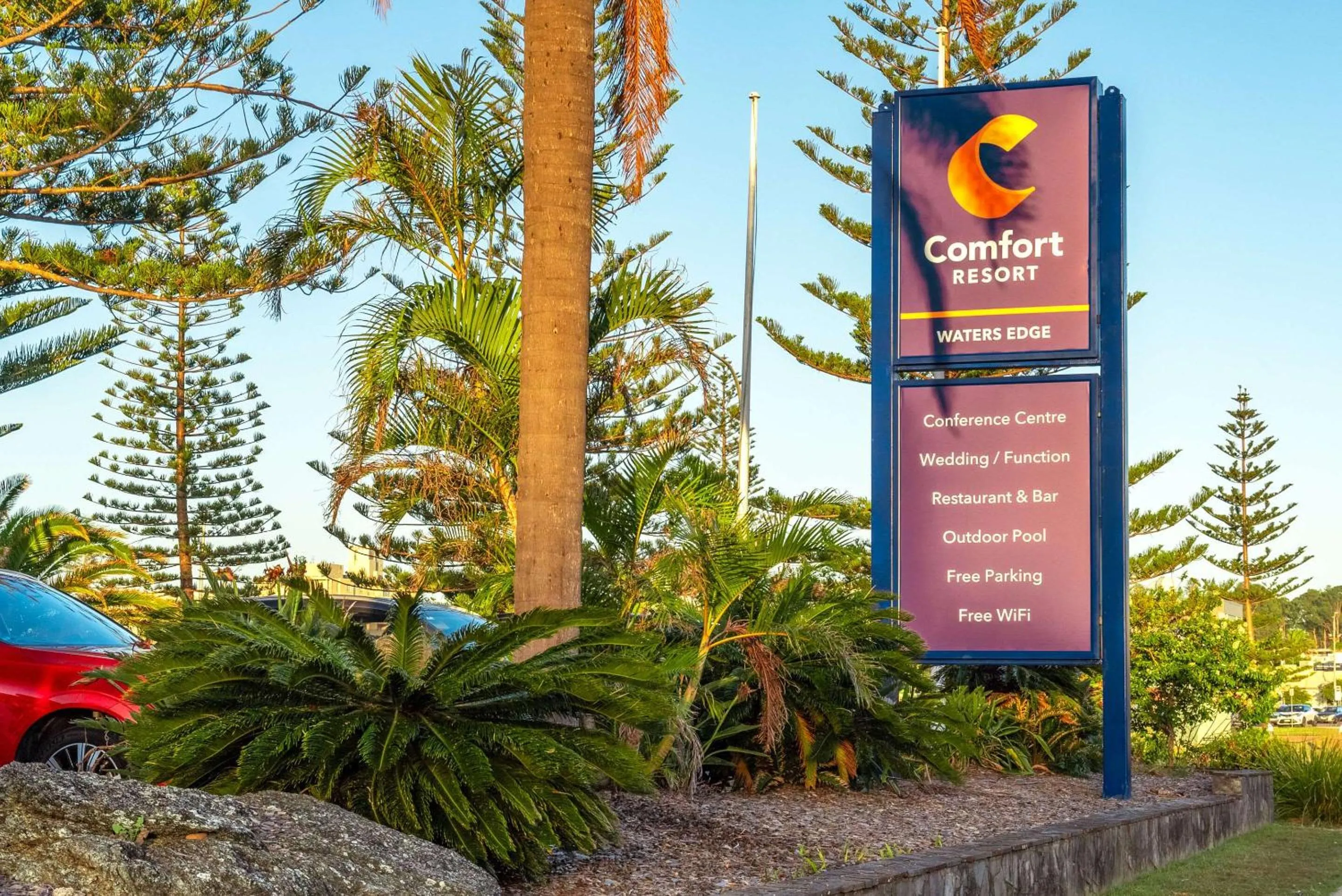 Property building in Comfort Resort Waters Edge