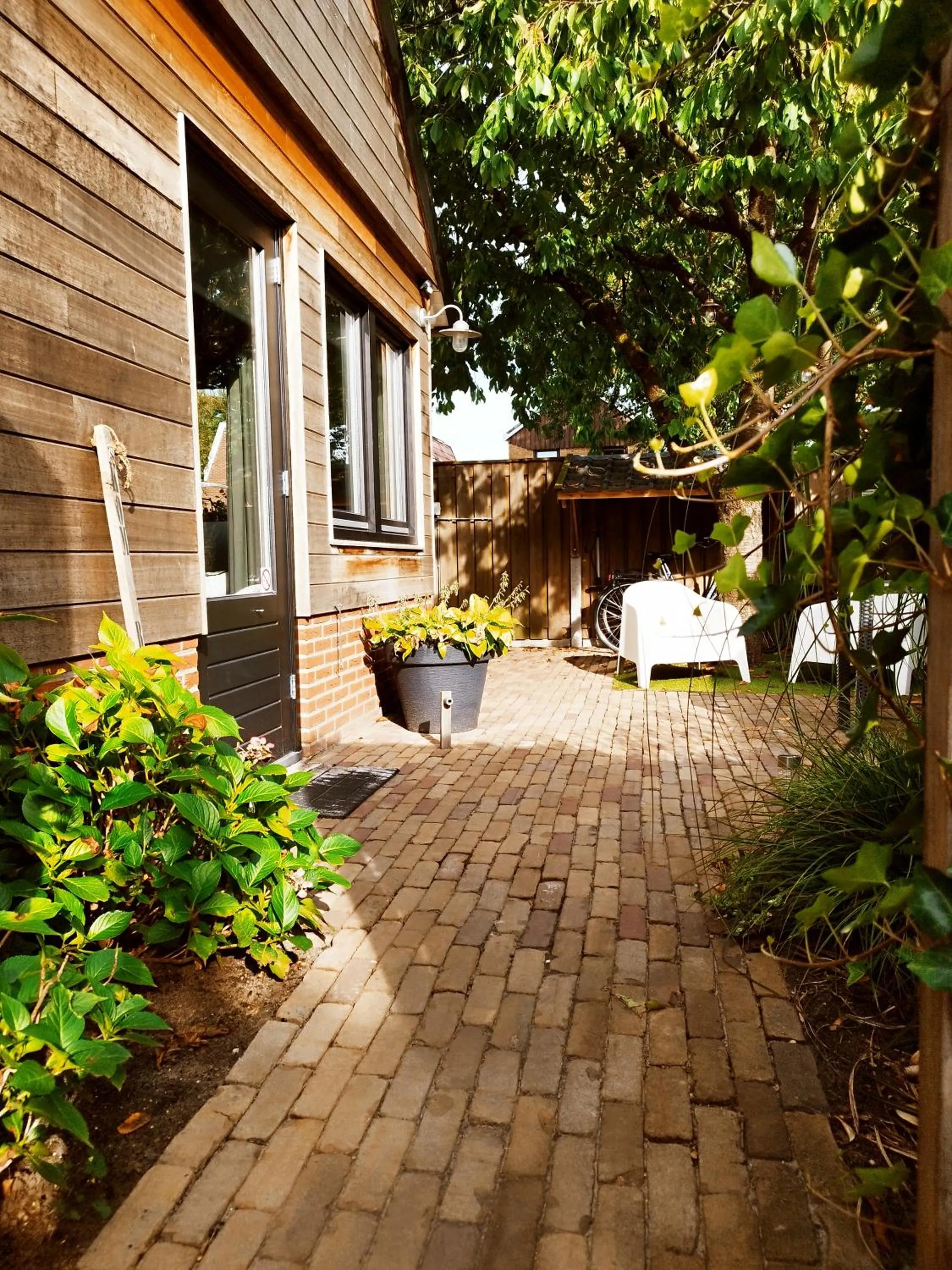 Garden view in B & B Chawe