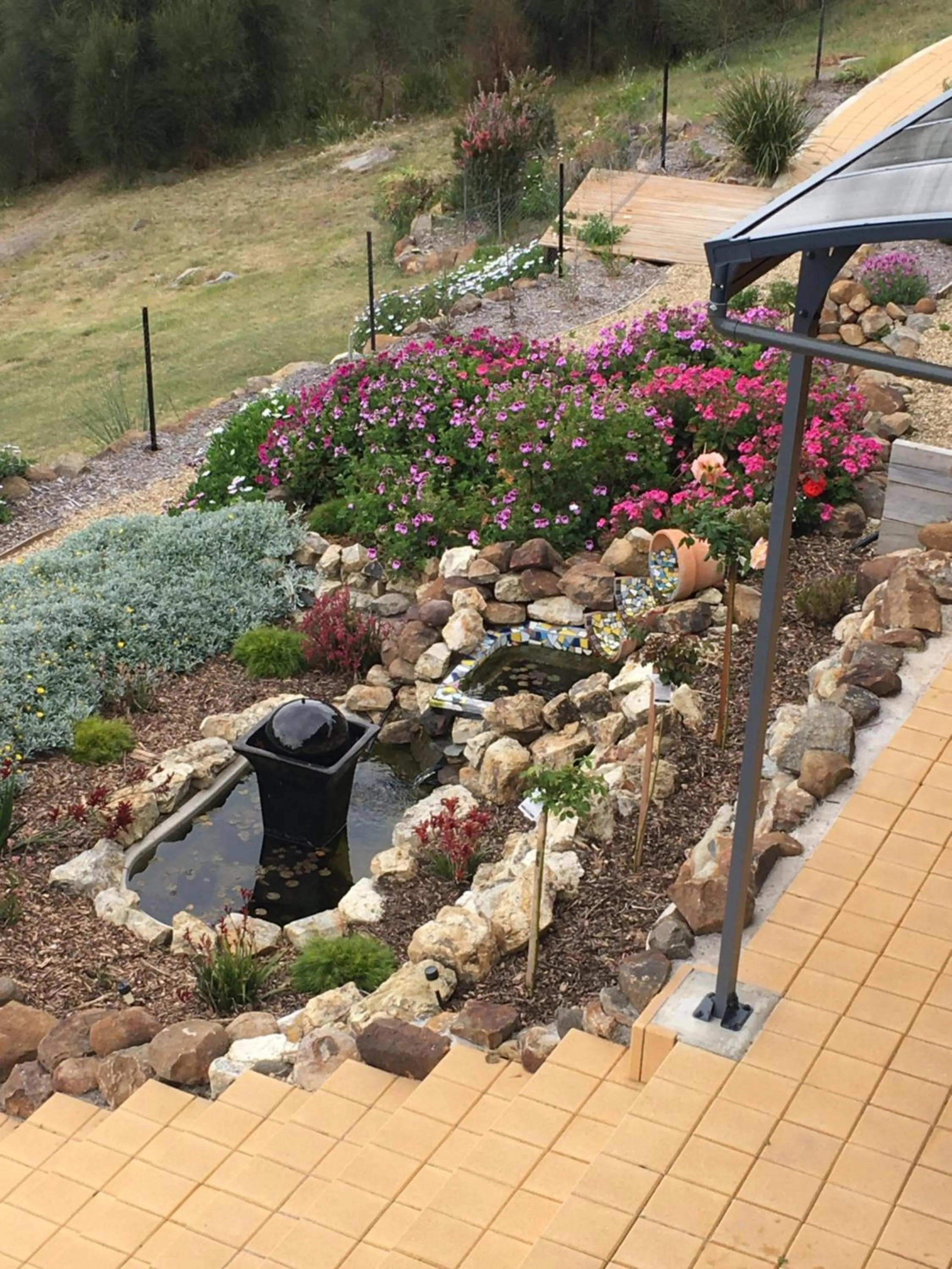 Garden in Storm Bay B&B