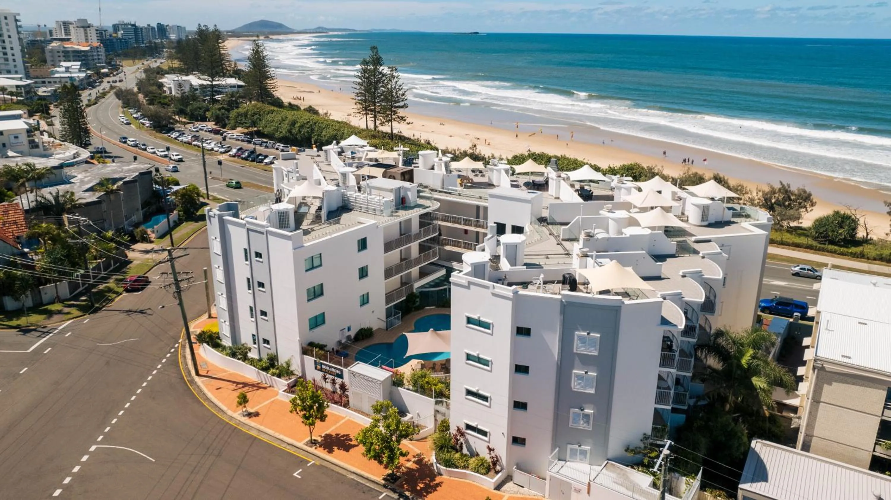 Property building in Grand Palais Boolarong Beachside Apartments