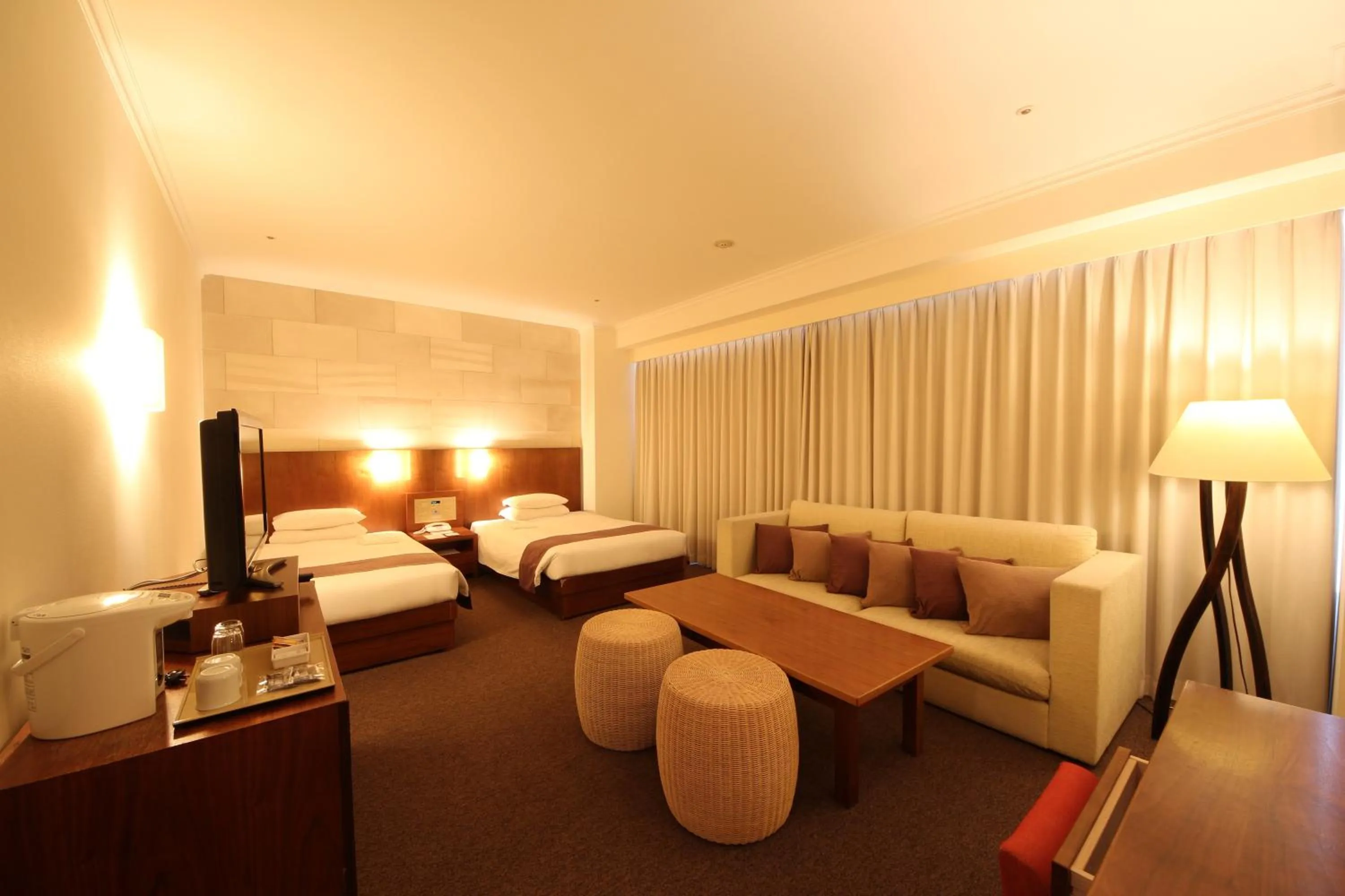 Photo of the whole room, Bed in Chateraise Gateaux Kingdom Sapporo