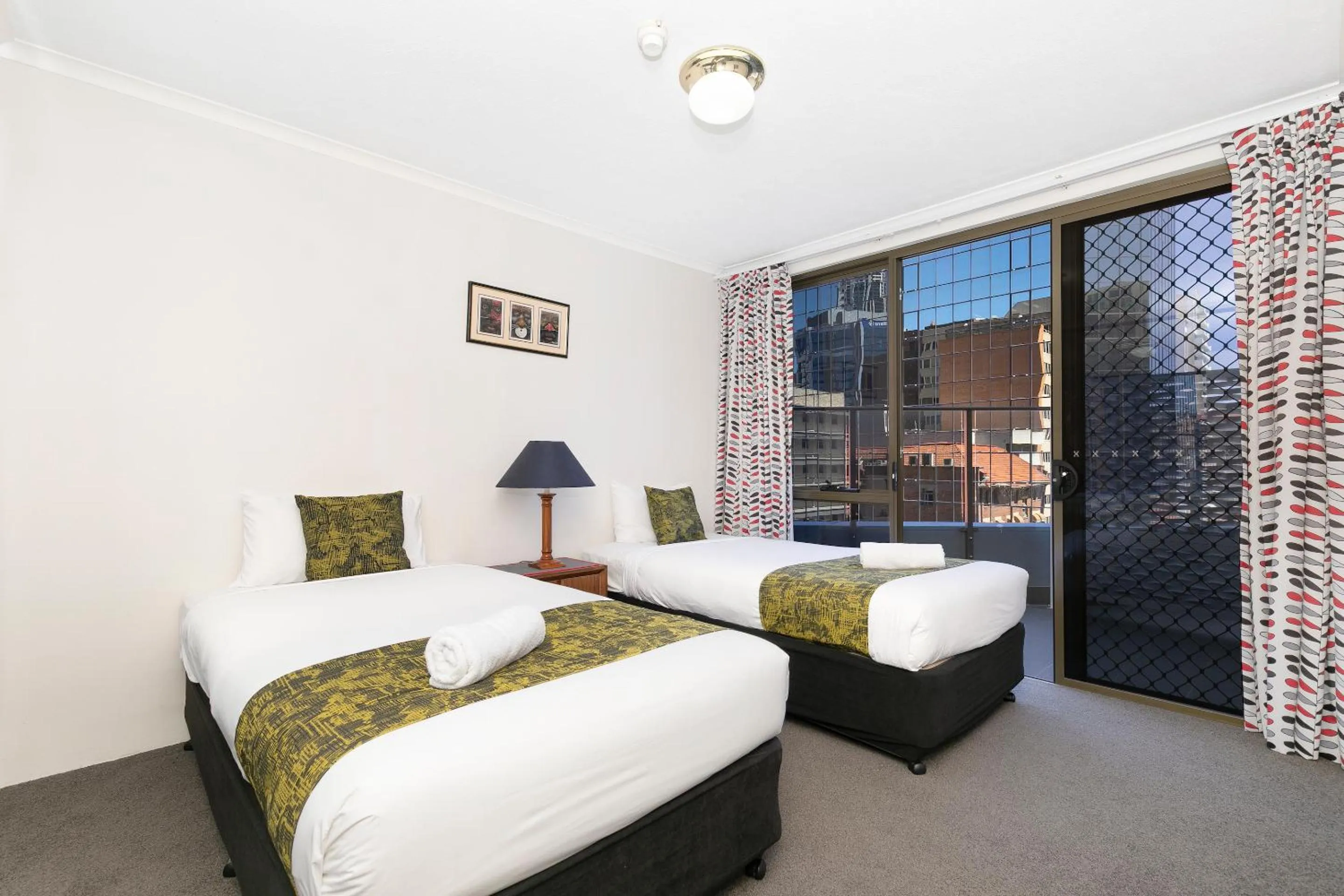 Bedroom, Bed in The Astor Apartments
