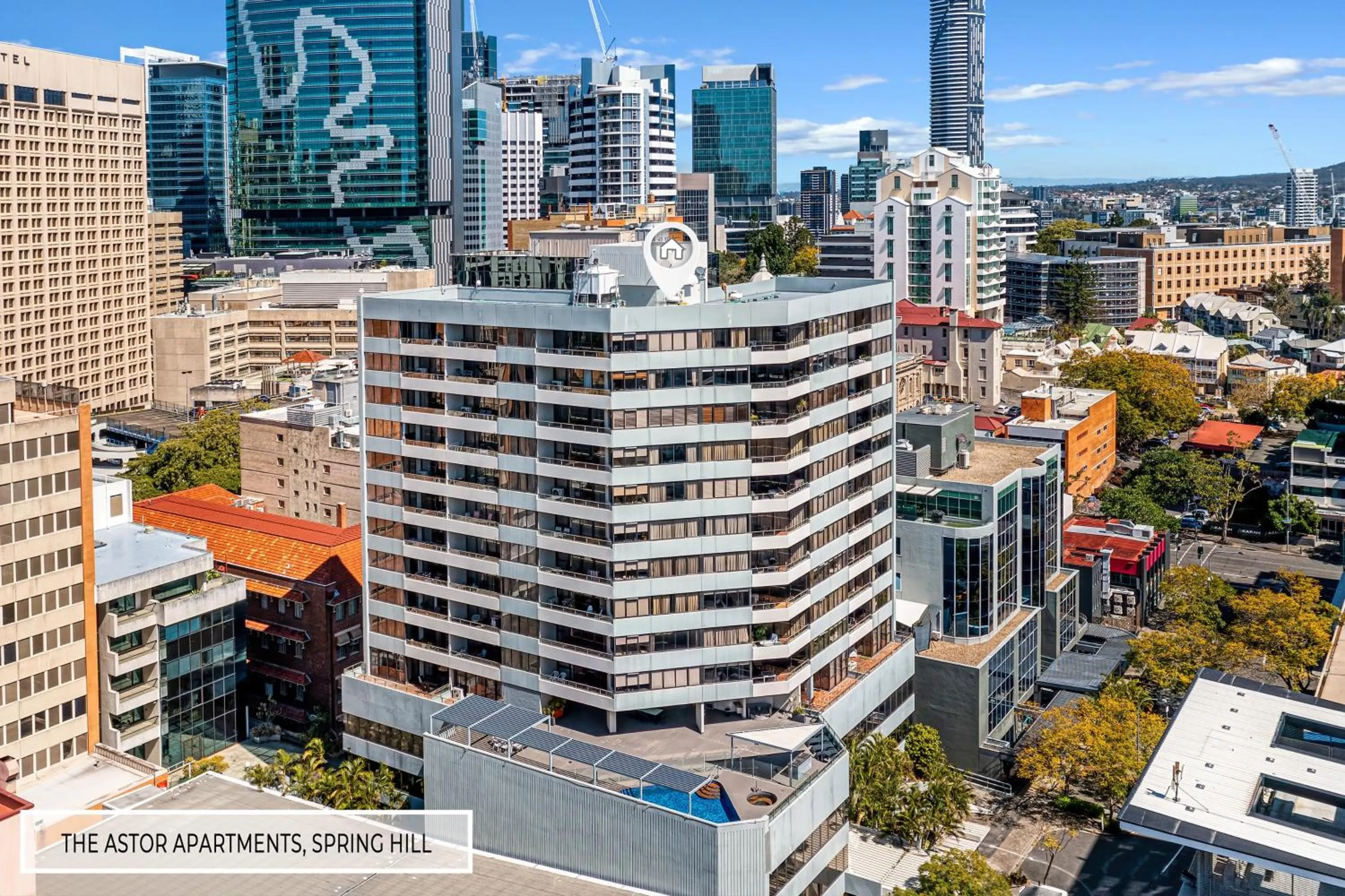 Property building in The Astor Apartments