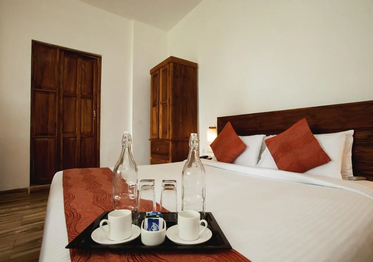 Bedroom, Bed in Oxygen Resorts Thekkady