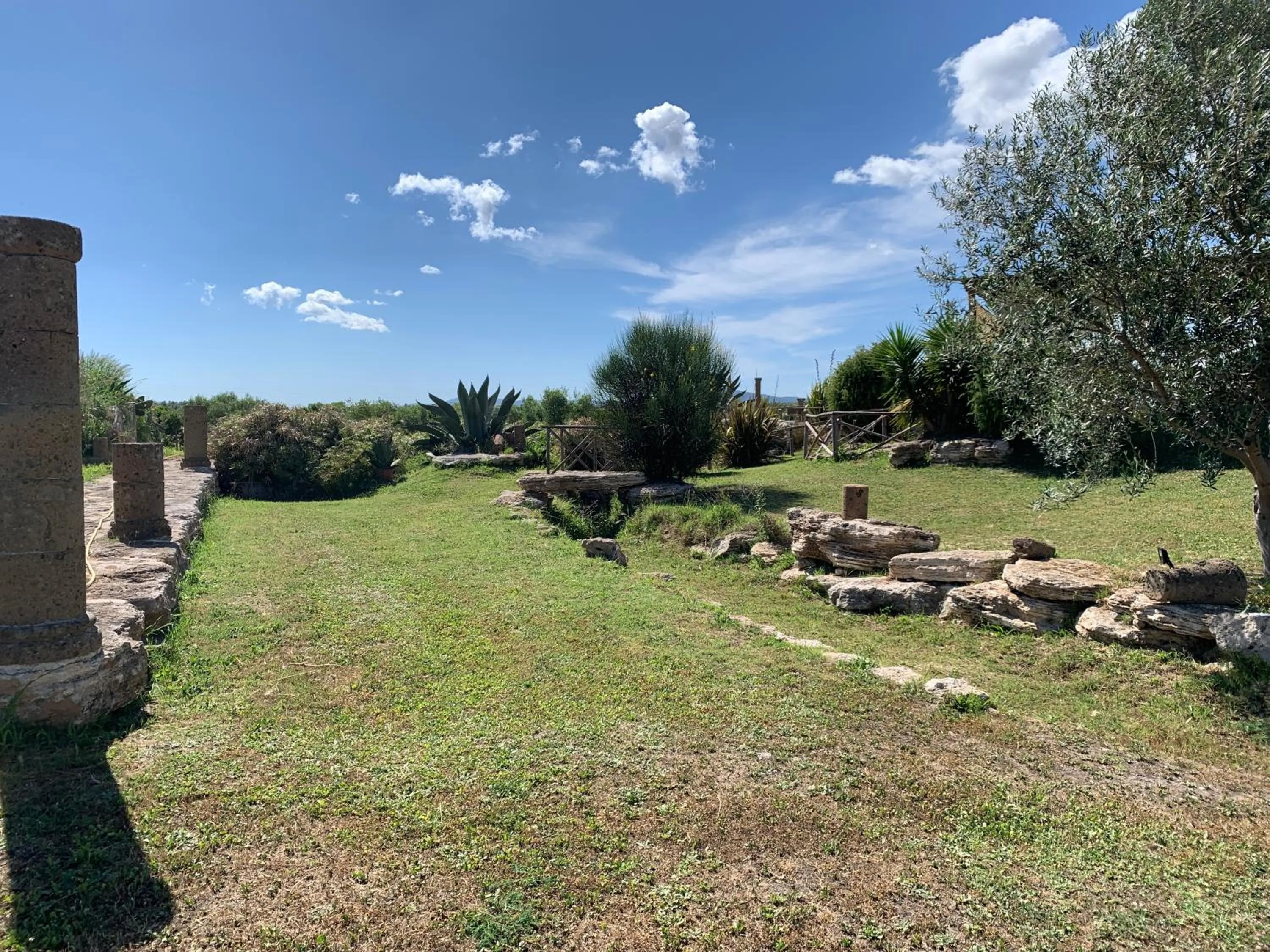 Natural landscape in Resort Fonte Vulci