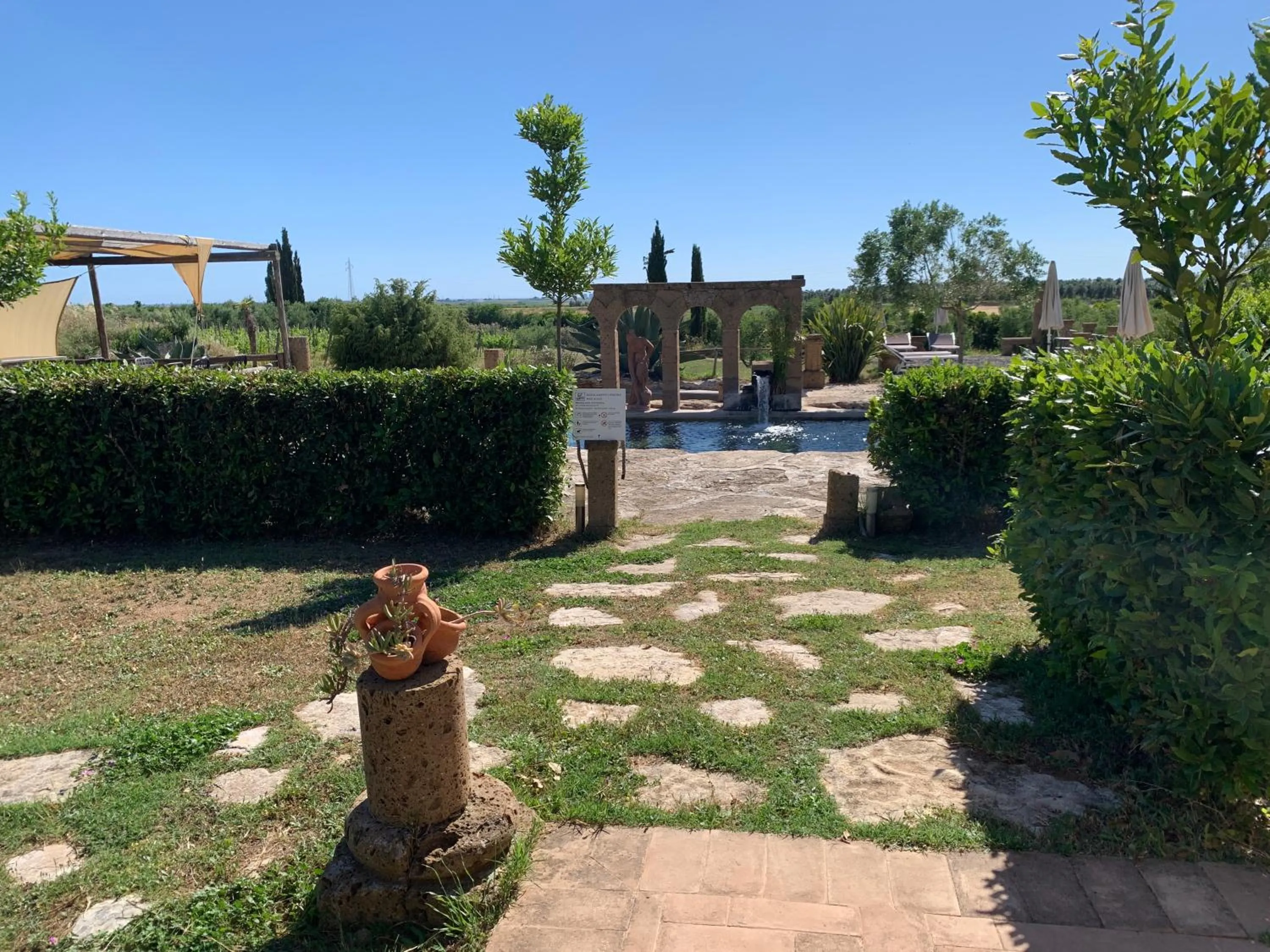 Garden in Resort Fonte Vulci