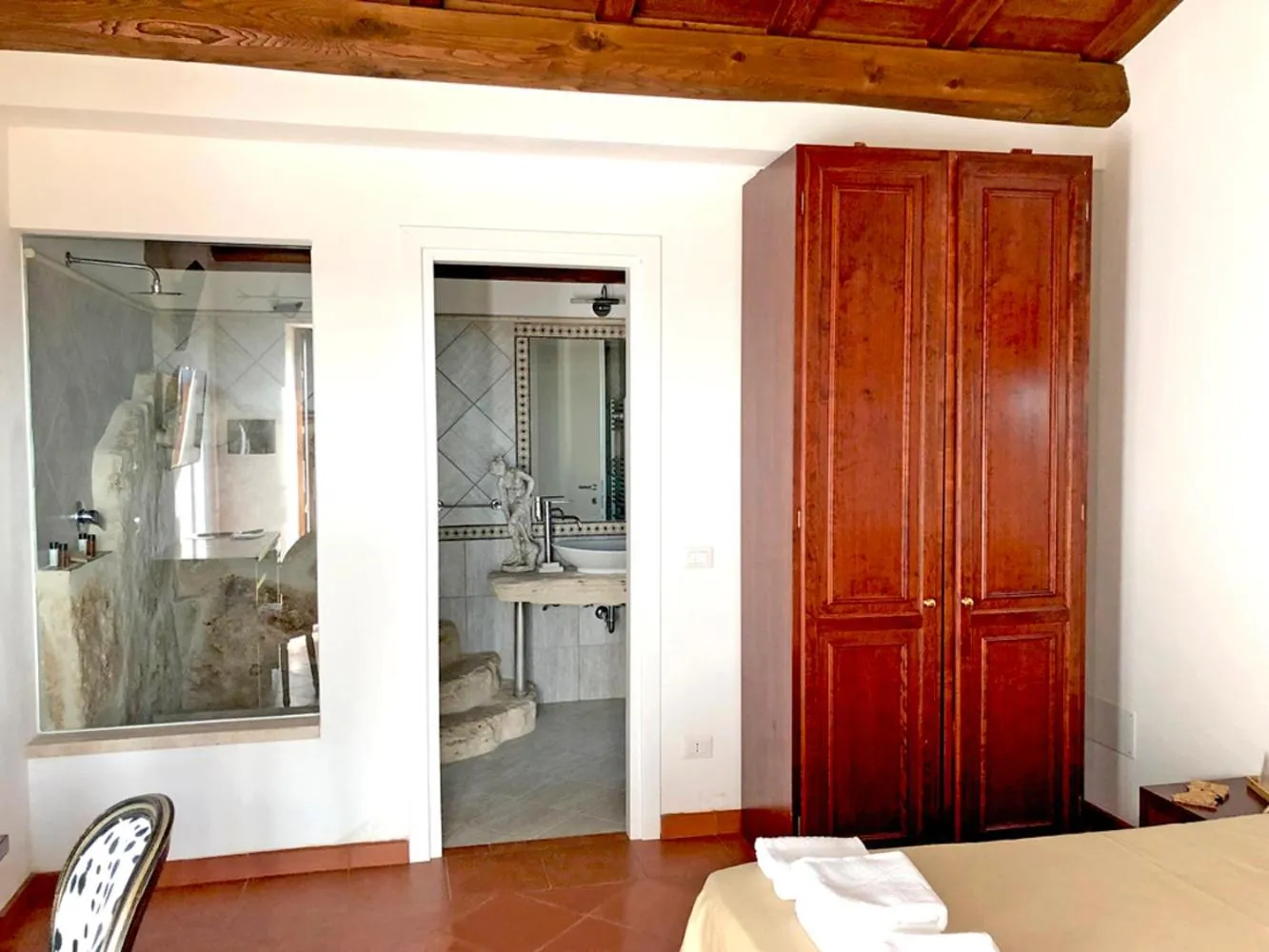 View (from property/room) in Resort Fonte Vulci