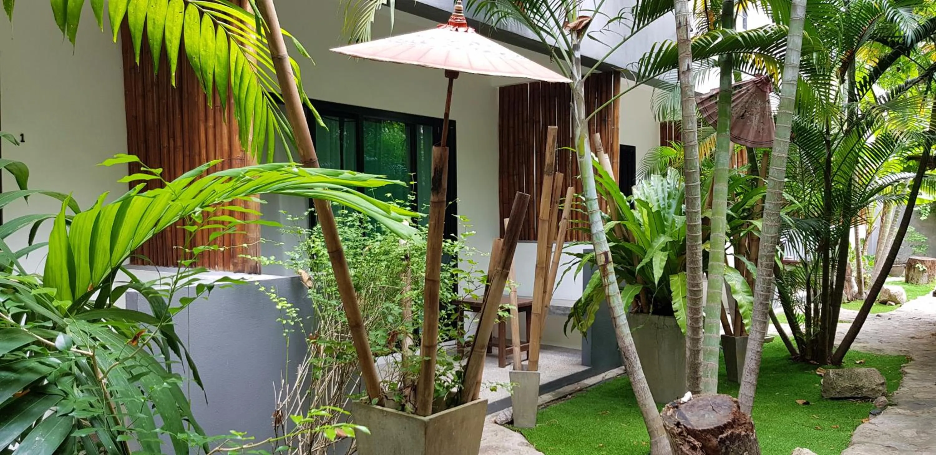 Balcony/Terrace in Sairee Sairee Guesthouse