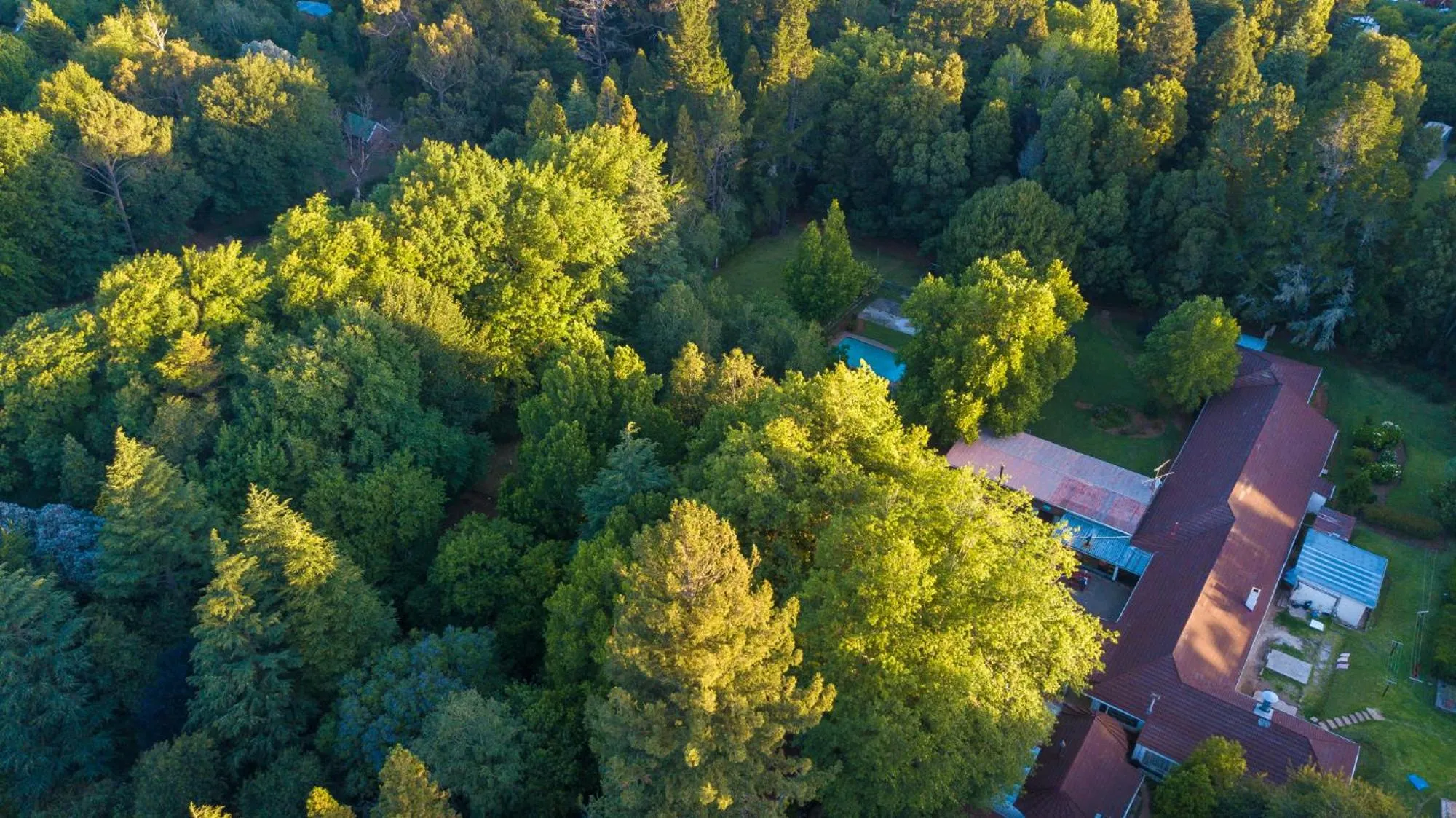 Bird's eye view in Kings Lodge Hotel