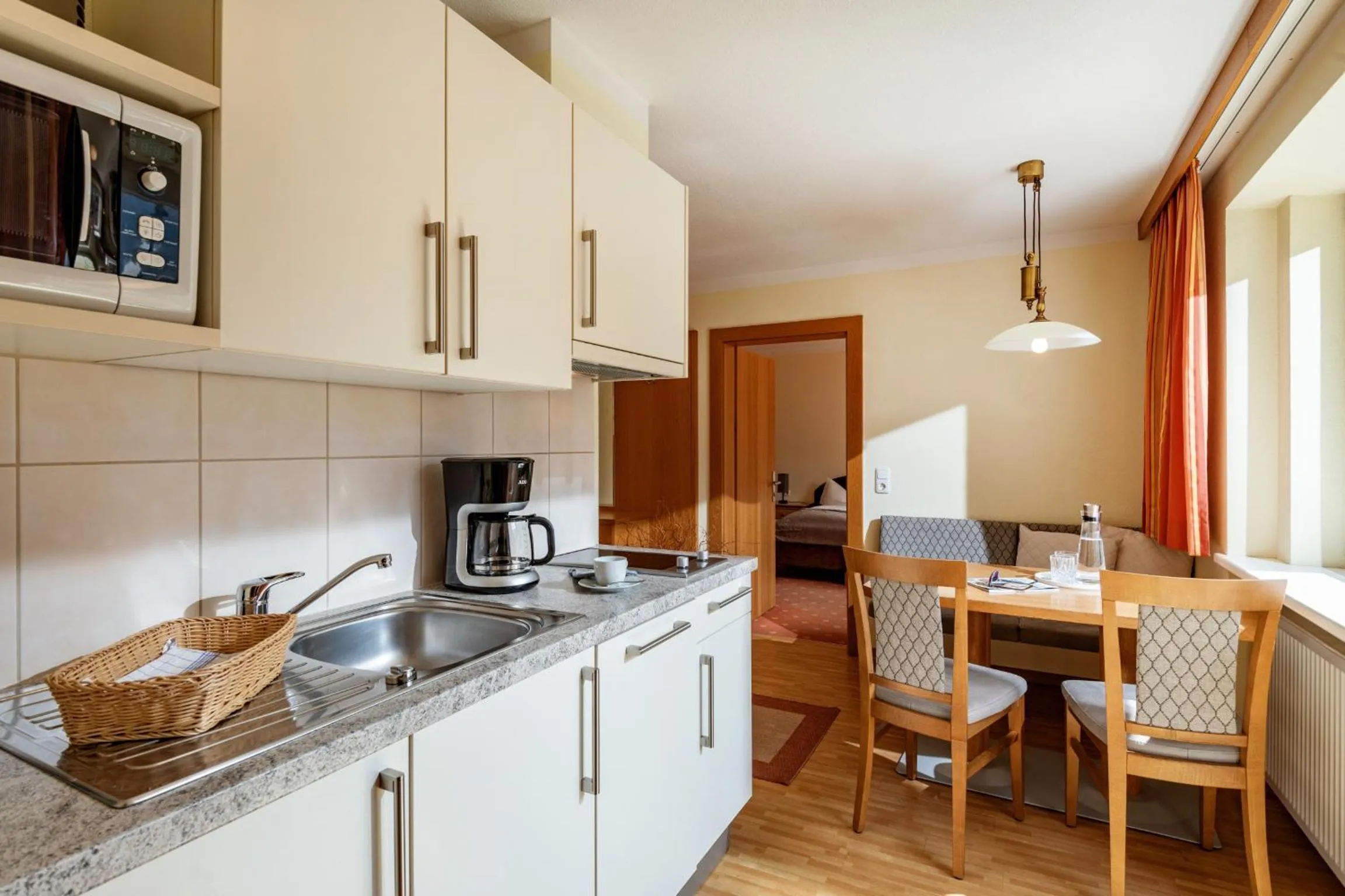 Kitchen or kitchenette in Apartments Rosenhof