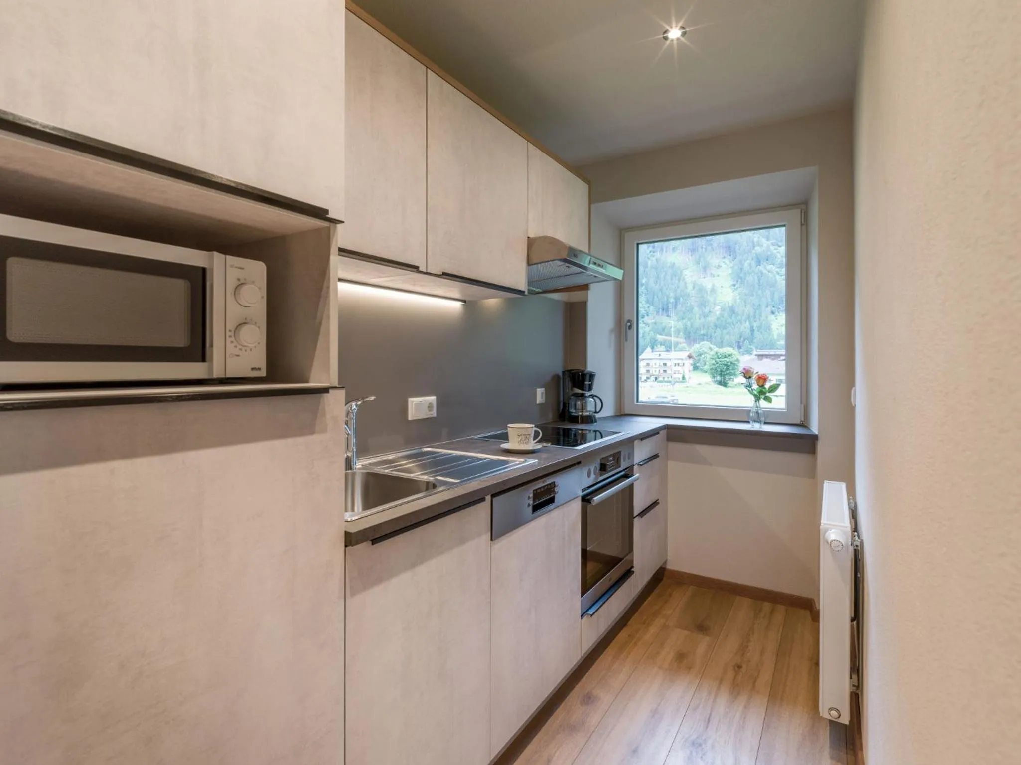 Kitchen or kitchenette in Apartments Rosenhof