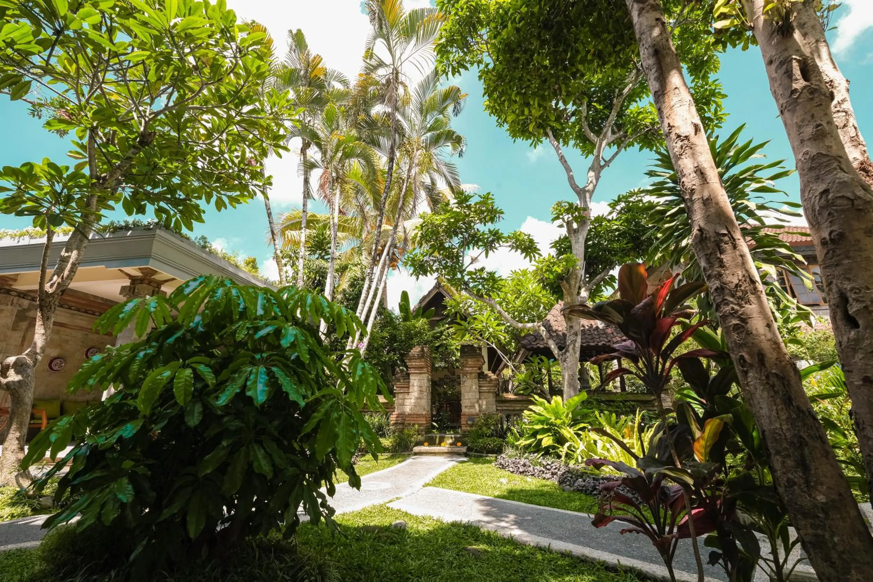 Garden in Gunung Merta Bungalows