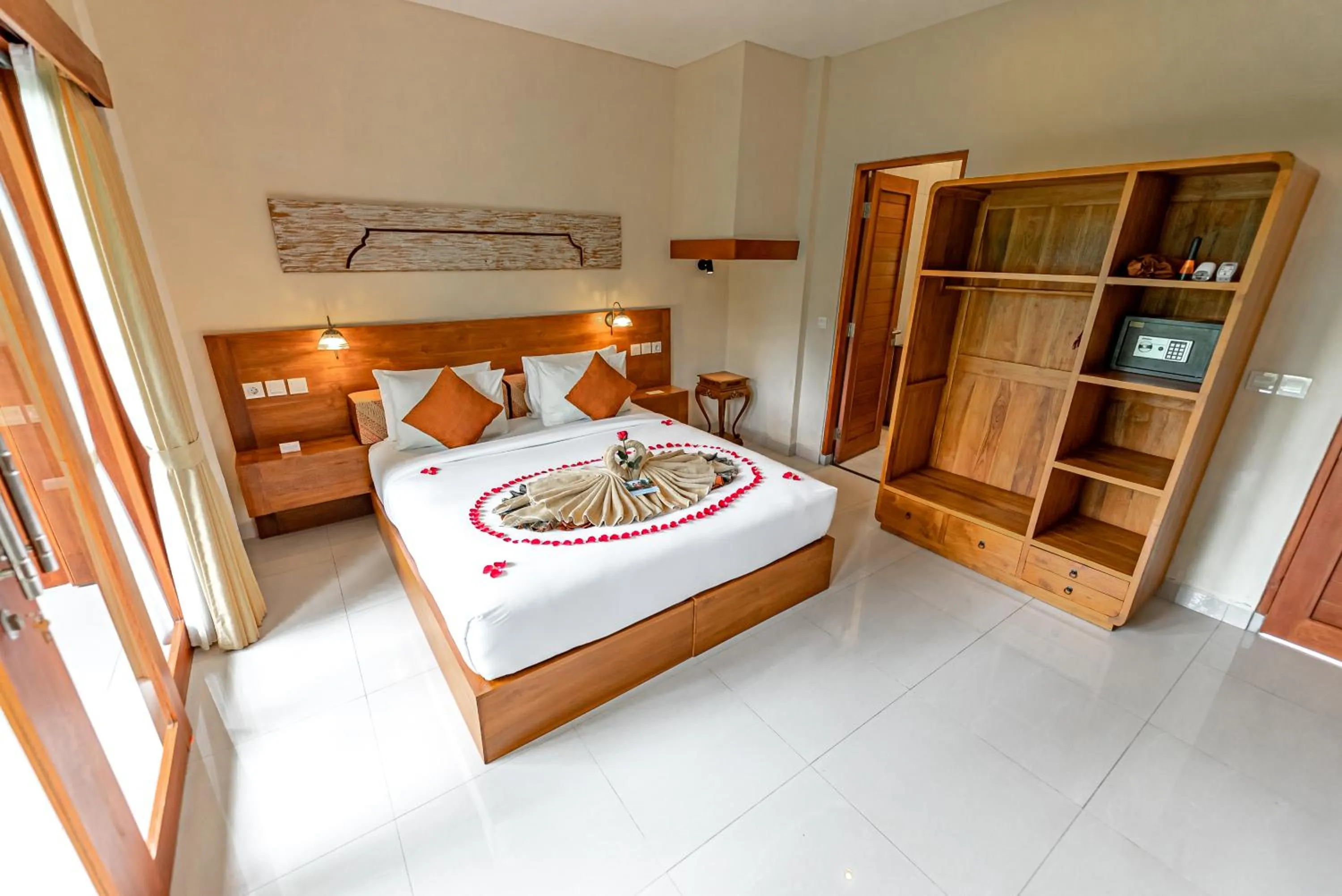 Property building, Bed in Gunung Merta Bungalows