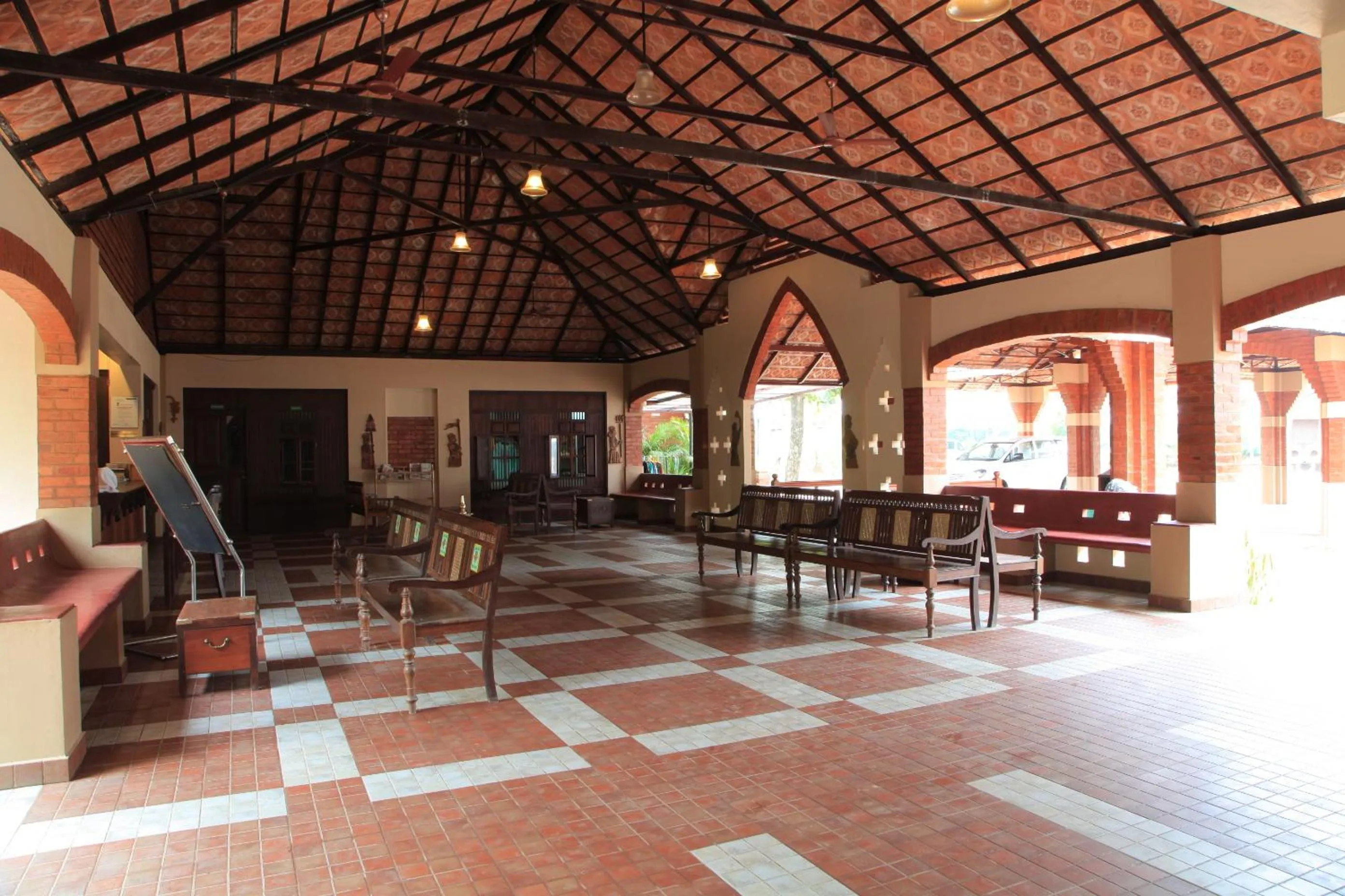 Seating area in Cherai Beach Resorts