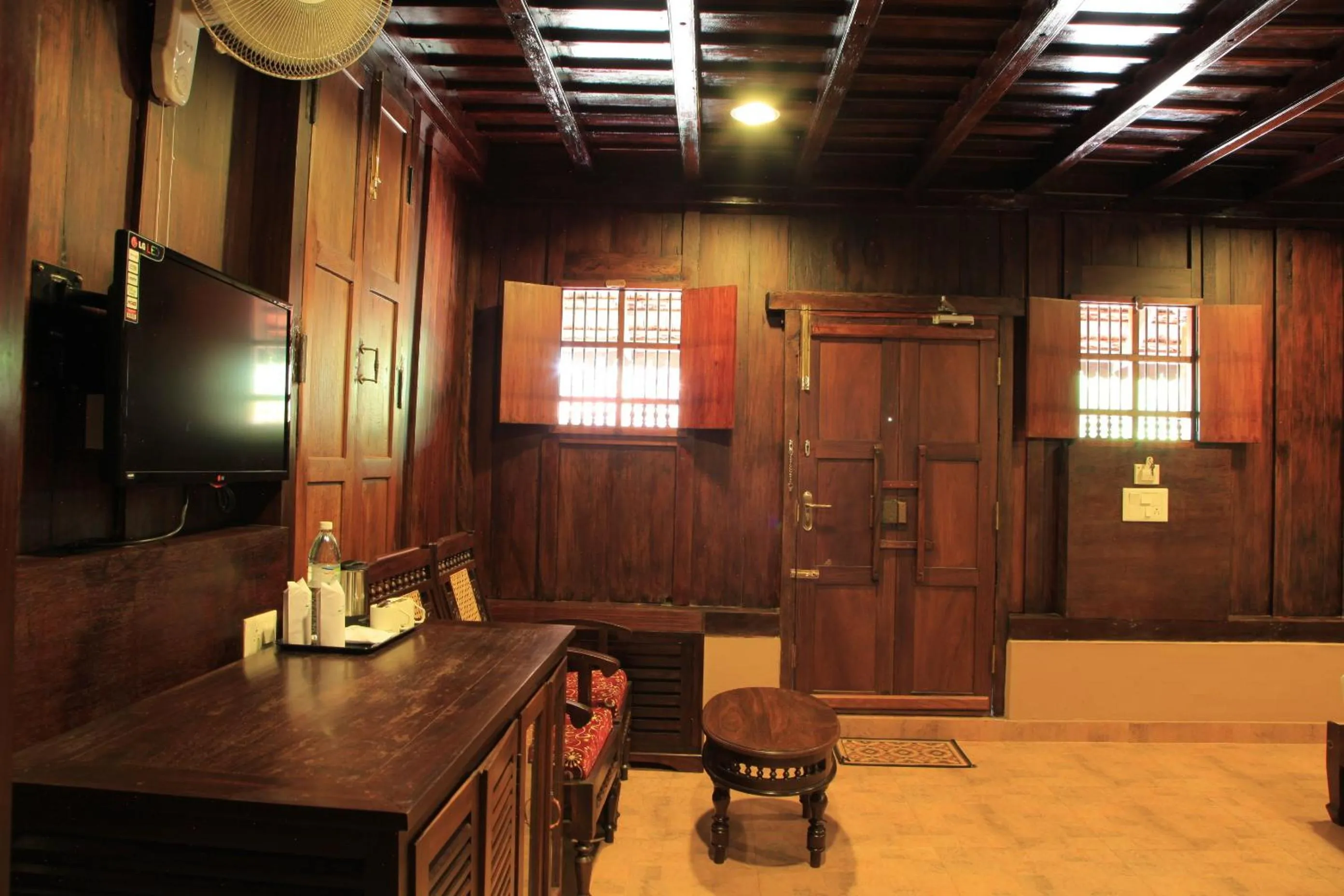 Decorative detail in Cherai Beach Resorts