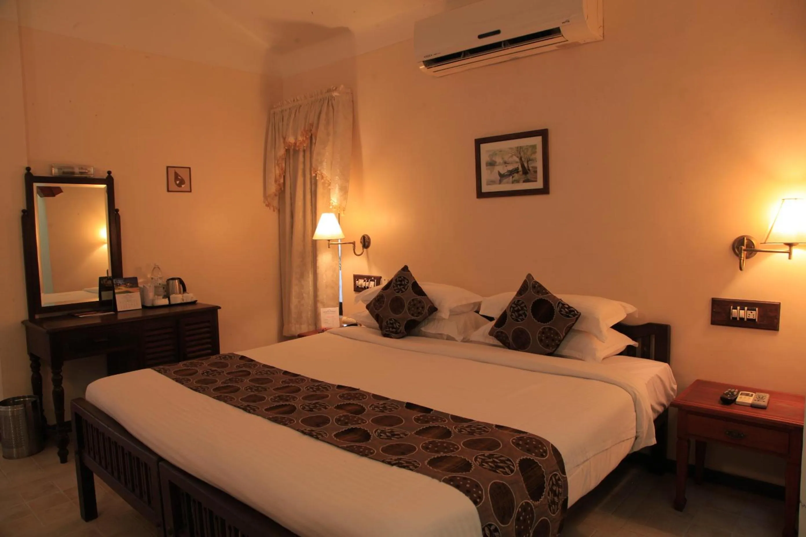 Bed in Cherai Beach Resorts