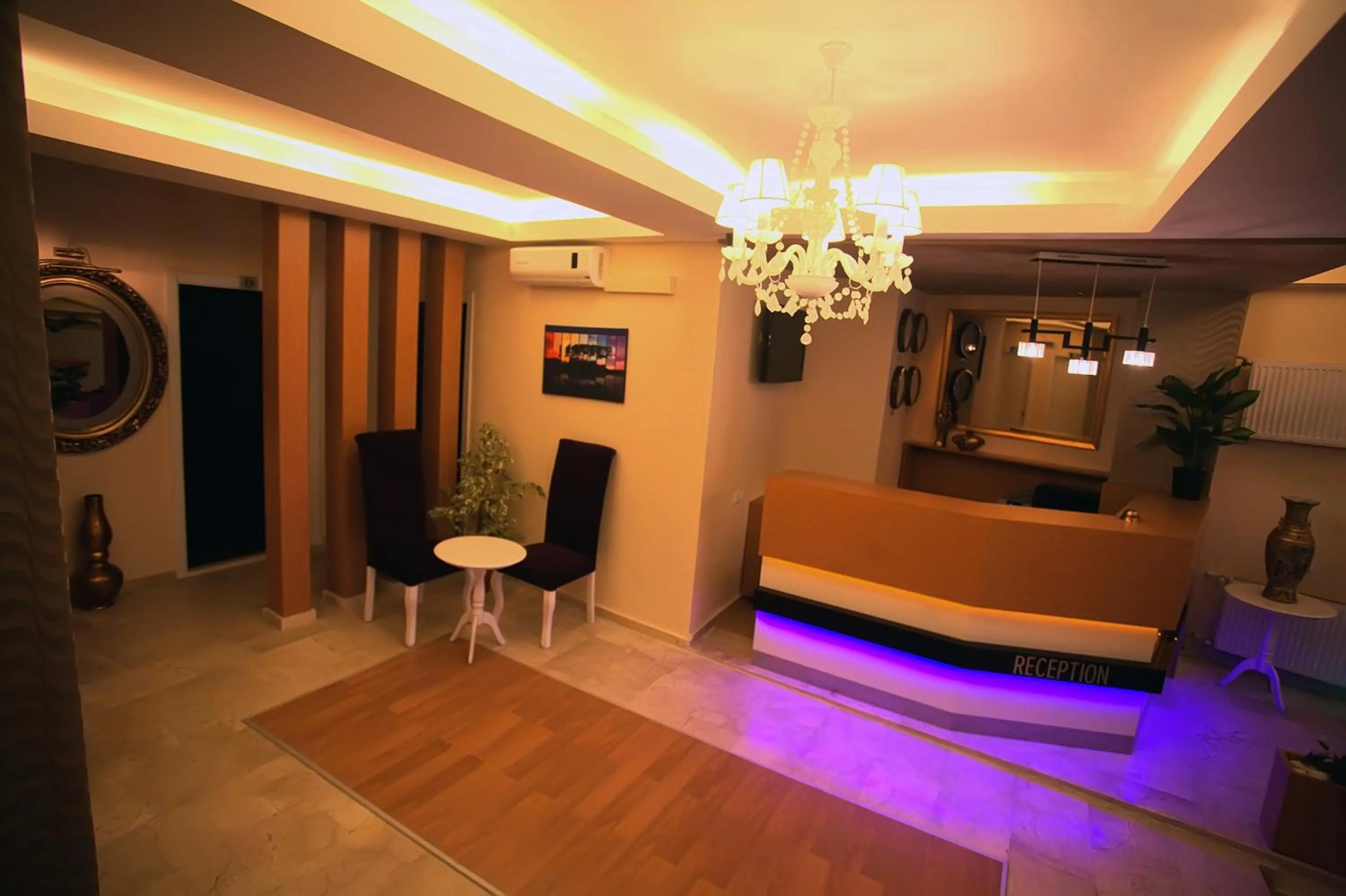 Lobby or reception in SRF Hotel