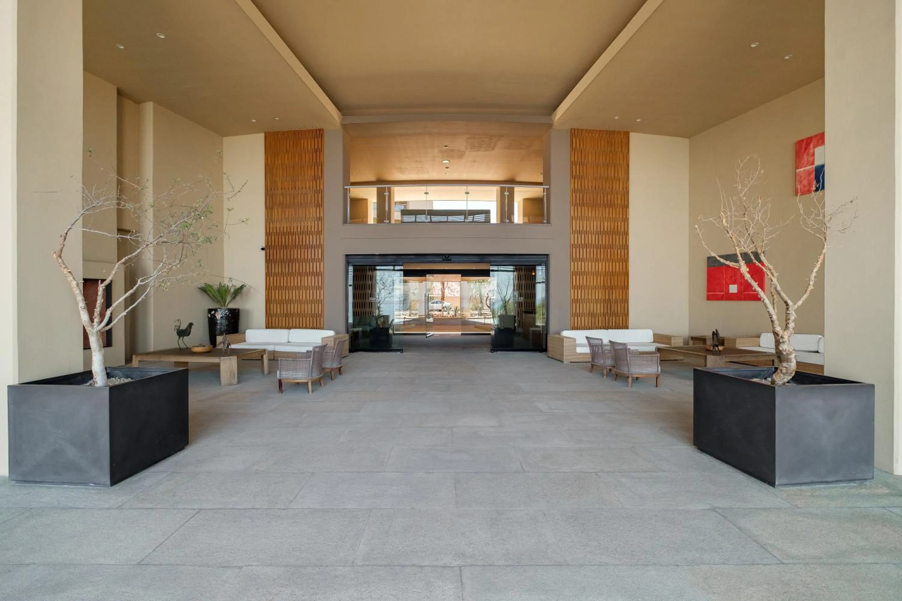 Facade/entrance in Puerta Cortés Residences by Lumina