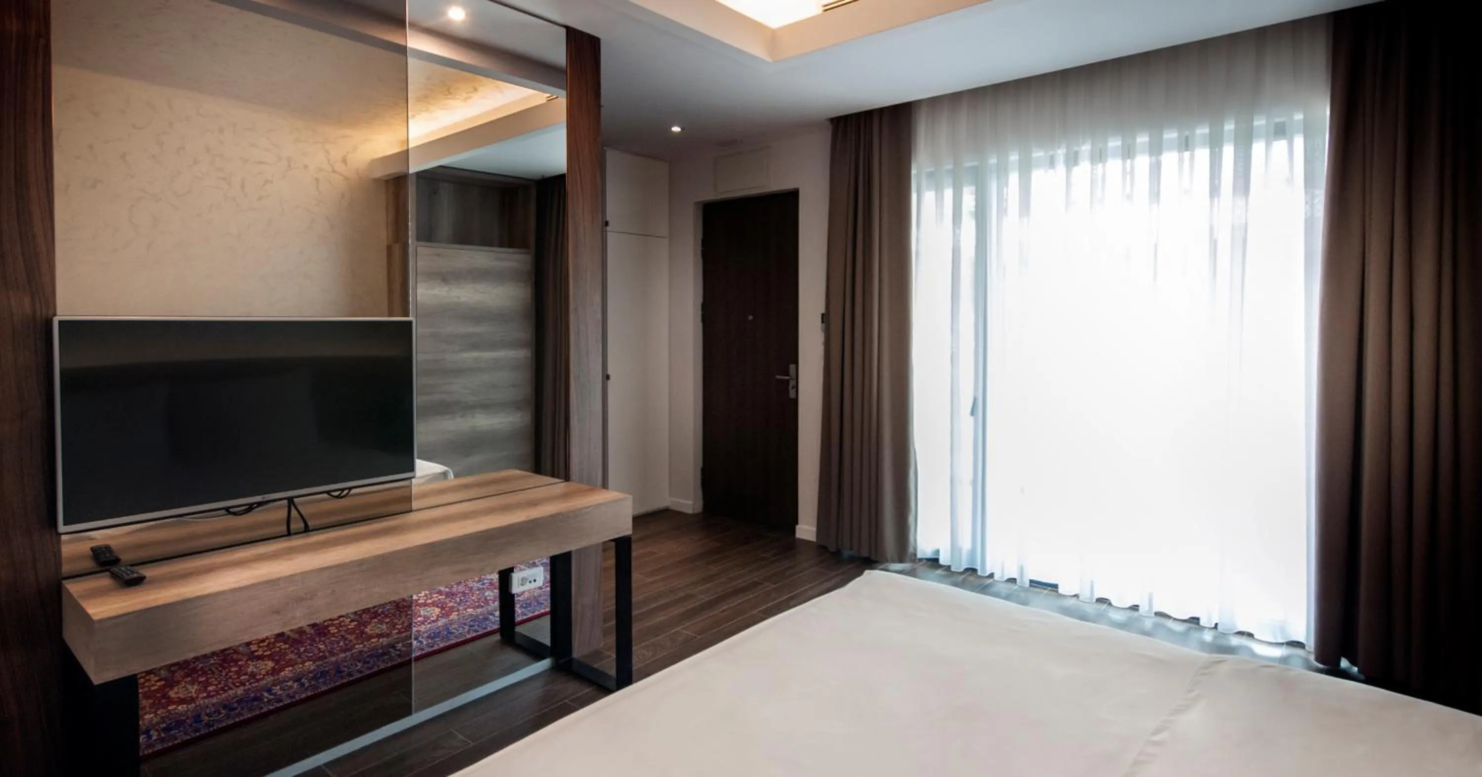 Bedroom, Bed in Villas and apartments Oaza