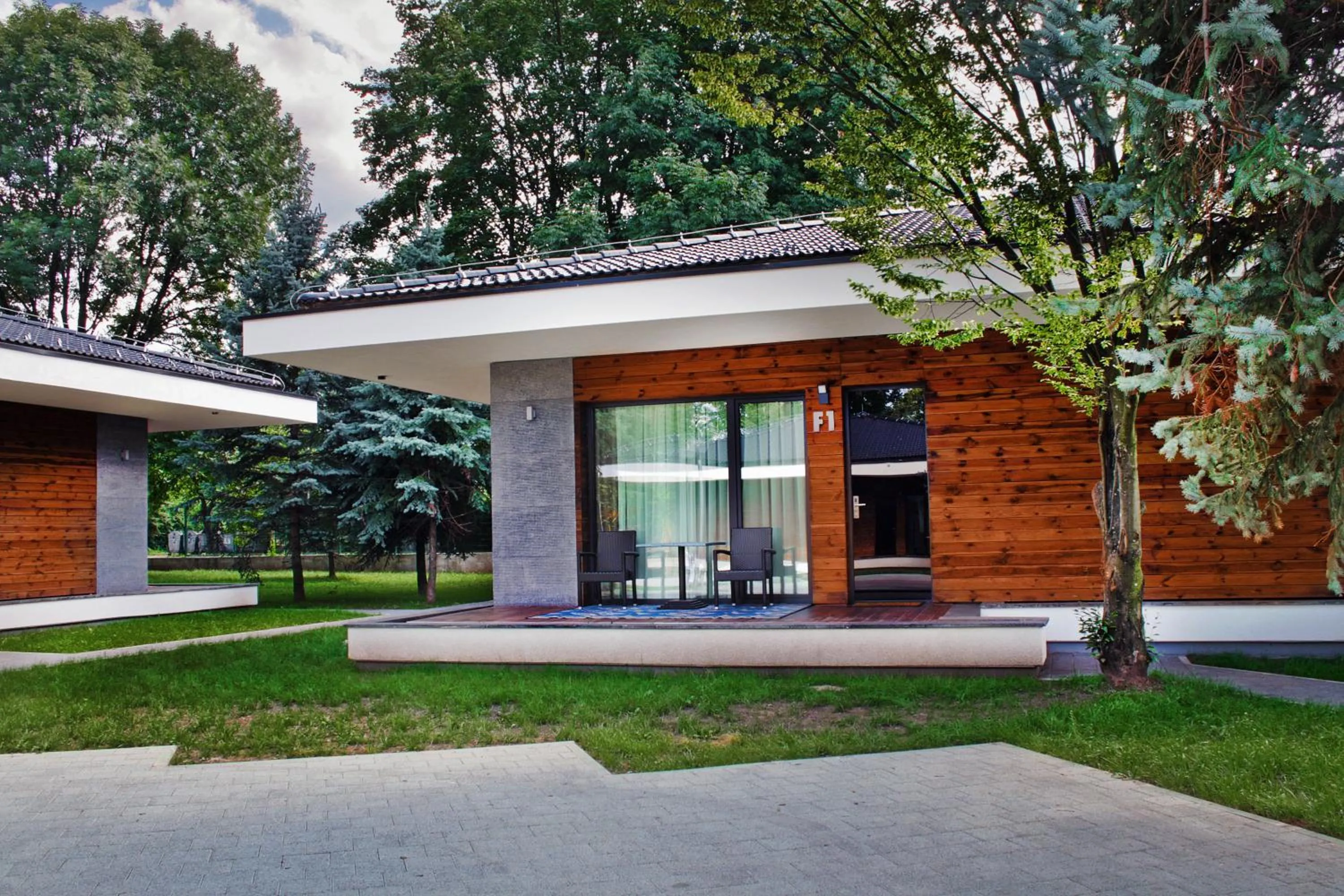 Garden in Villas and apartments Oaza