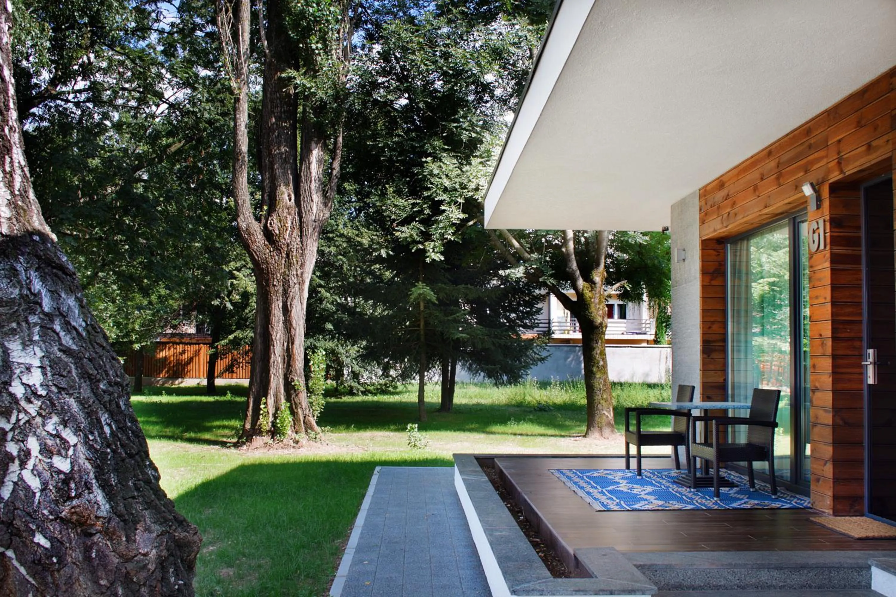 Garden in Villas and apartments Oaza