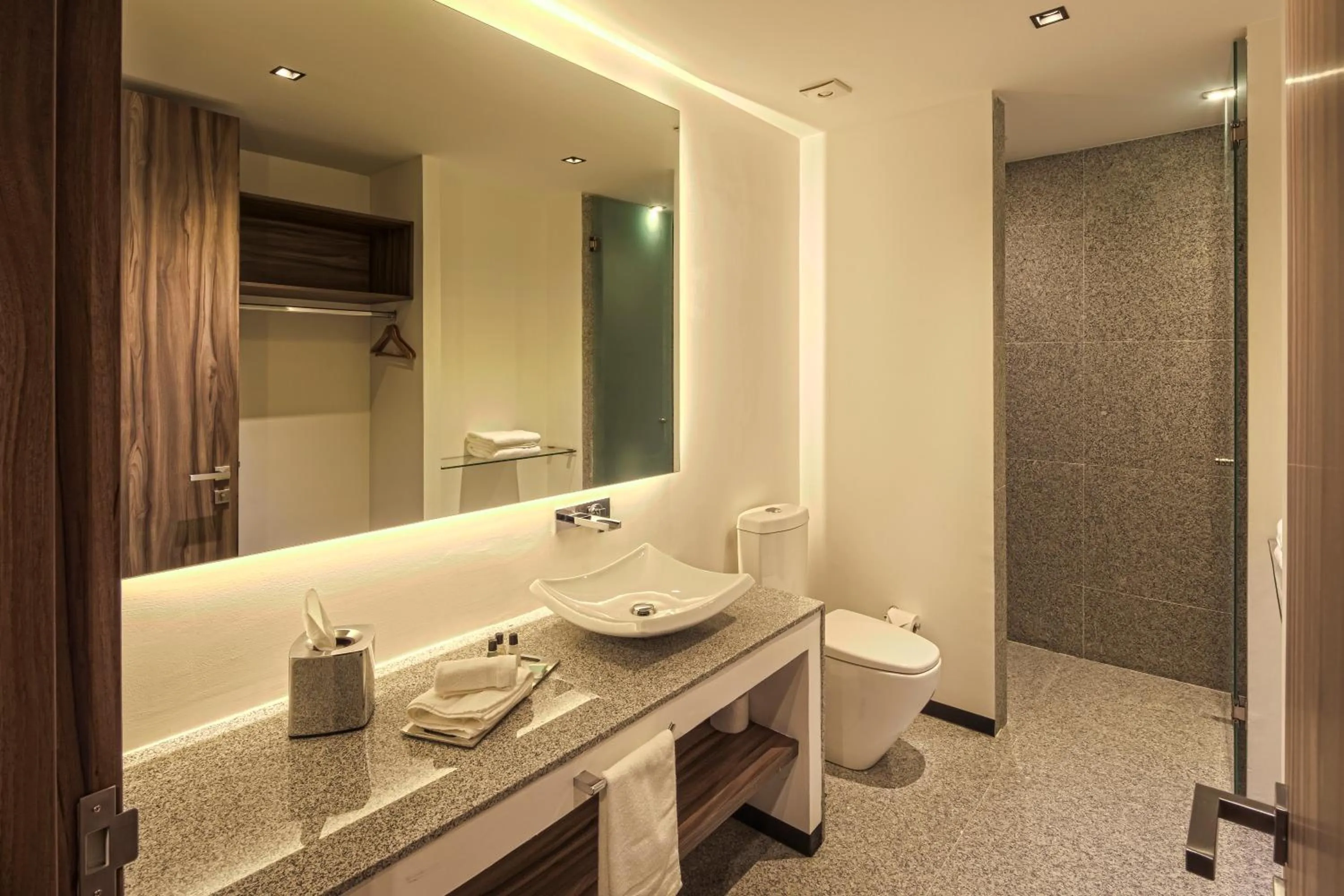 Bathroom in Kharma Suites