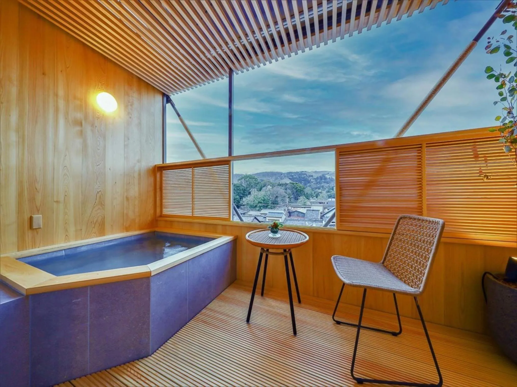 Open Air Bath in Hotel New Wakasa