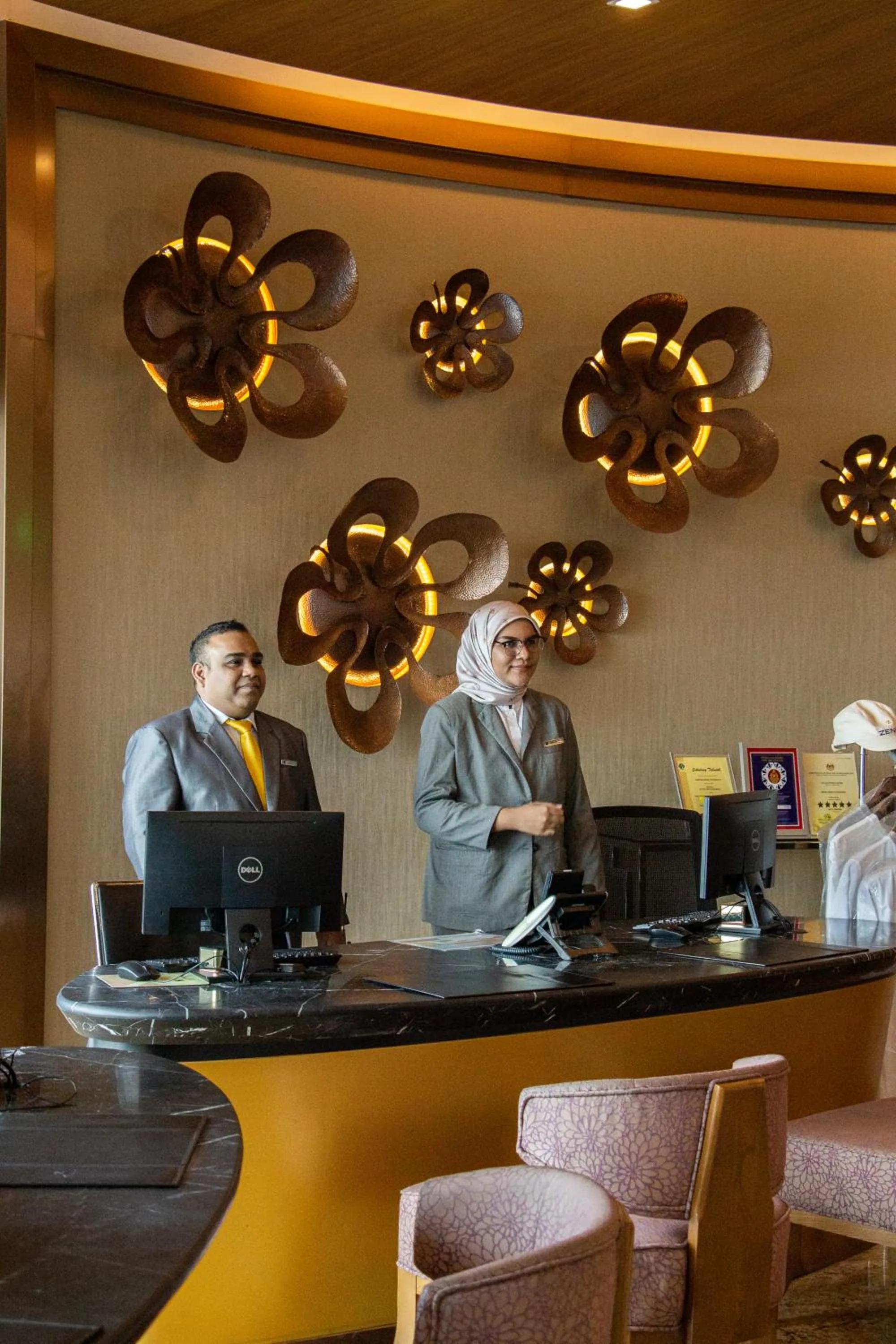 concierge in Zenith Hotel Putrajaya