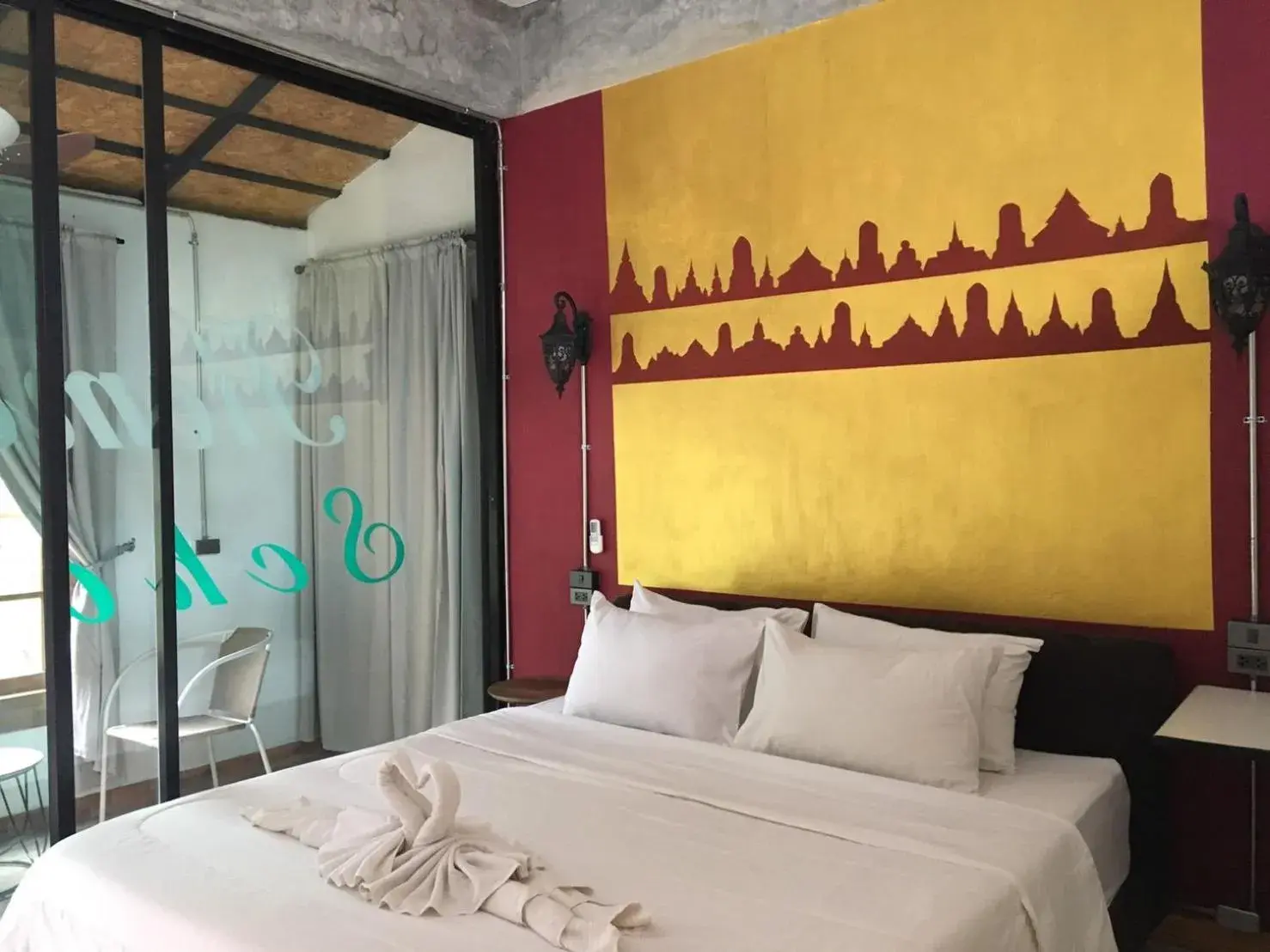 Double Room with Garden View in Home Ayutthaya Double Room with Garden View in Home Ayutthaya
