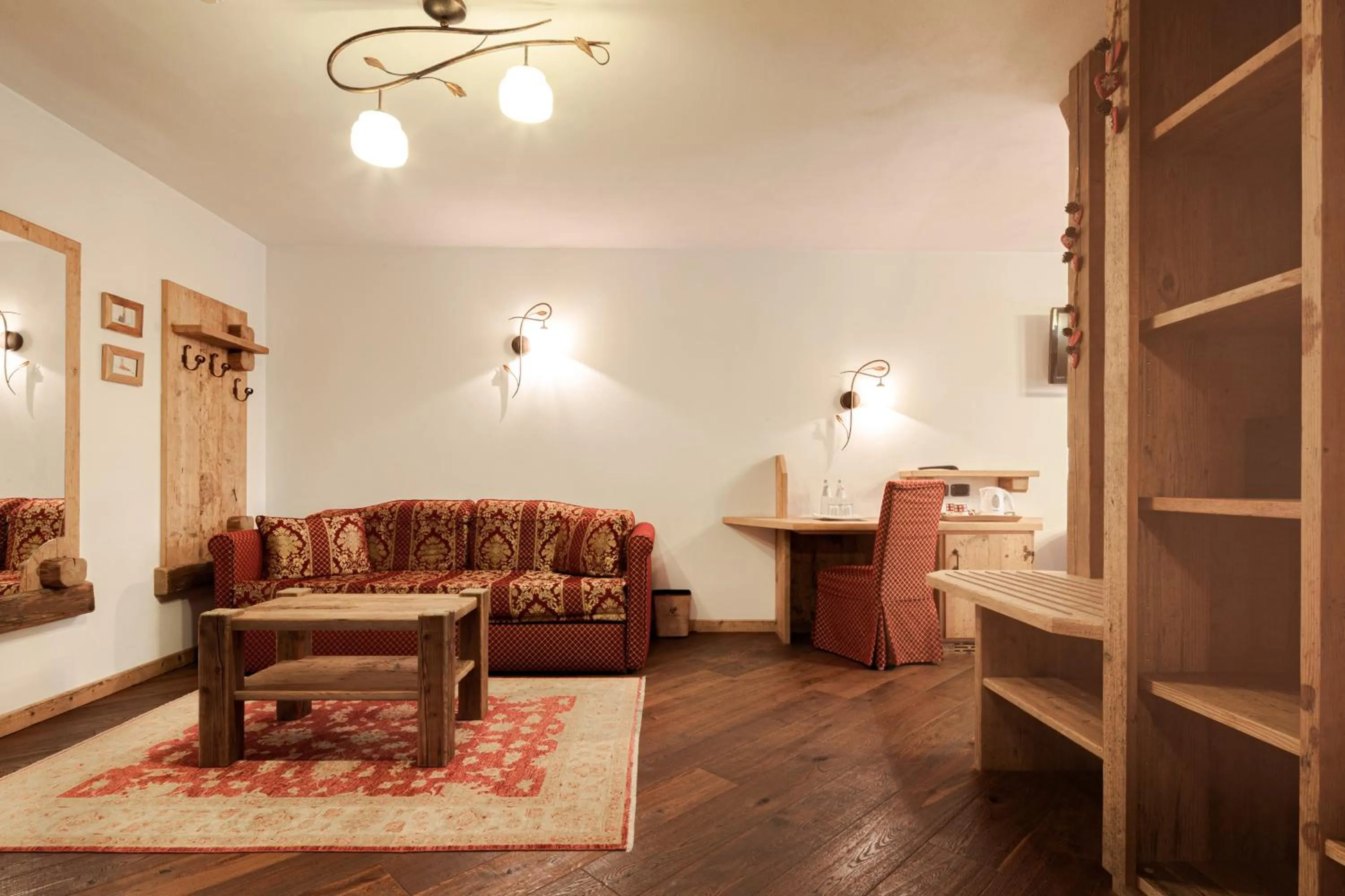 Seating area in Hotel Foresta