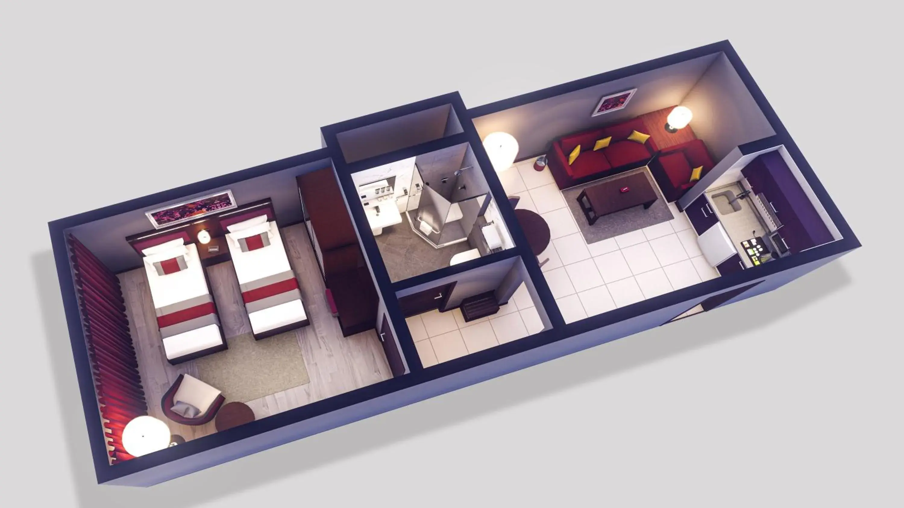 Junior Suite Twin in Normas Hotel Junior Suite Twin in Normas Hotel