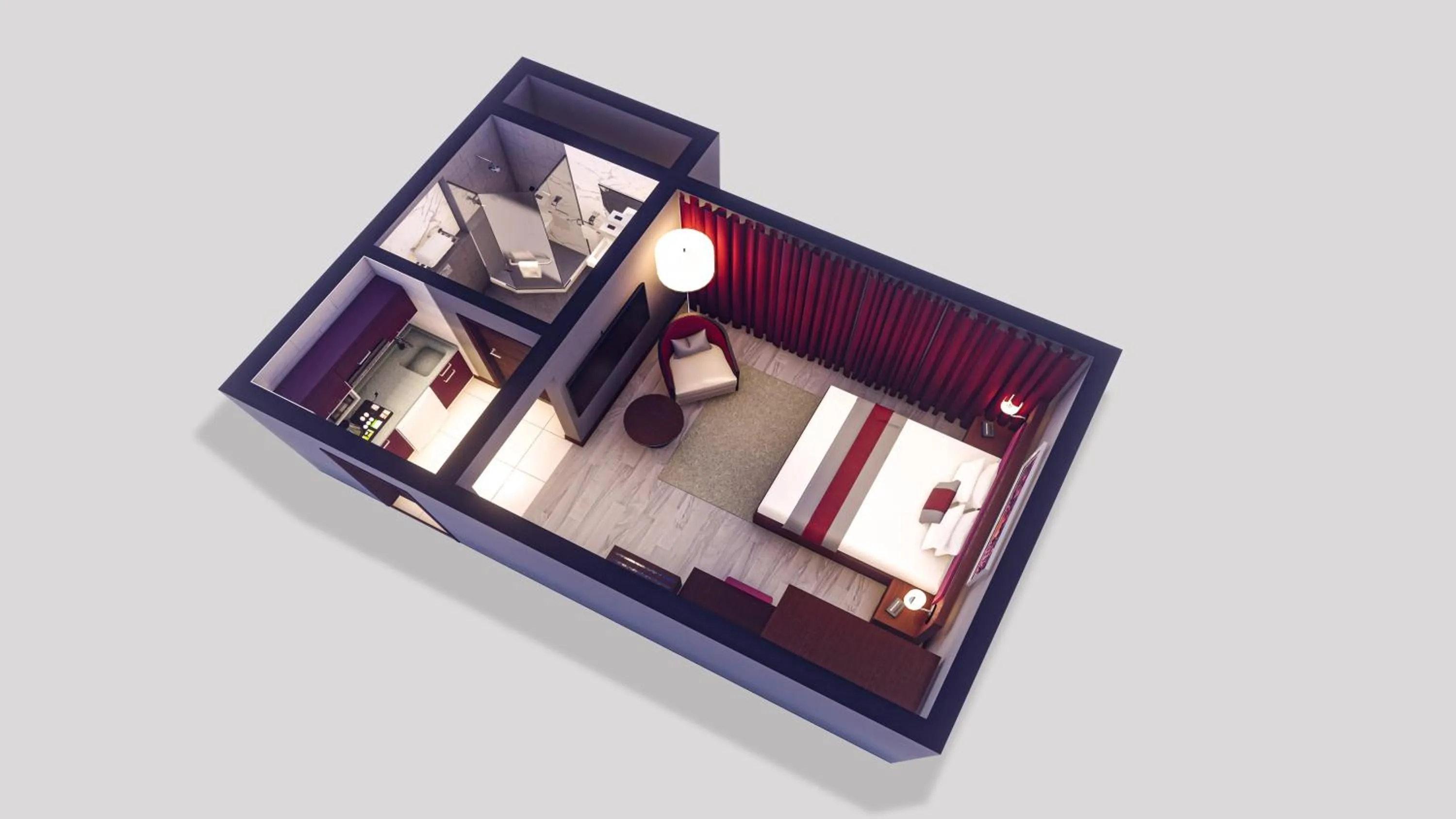 Floor plan in Normas Hotel