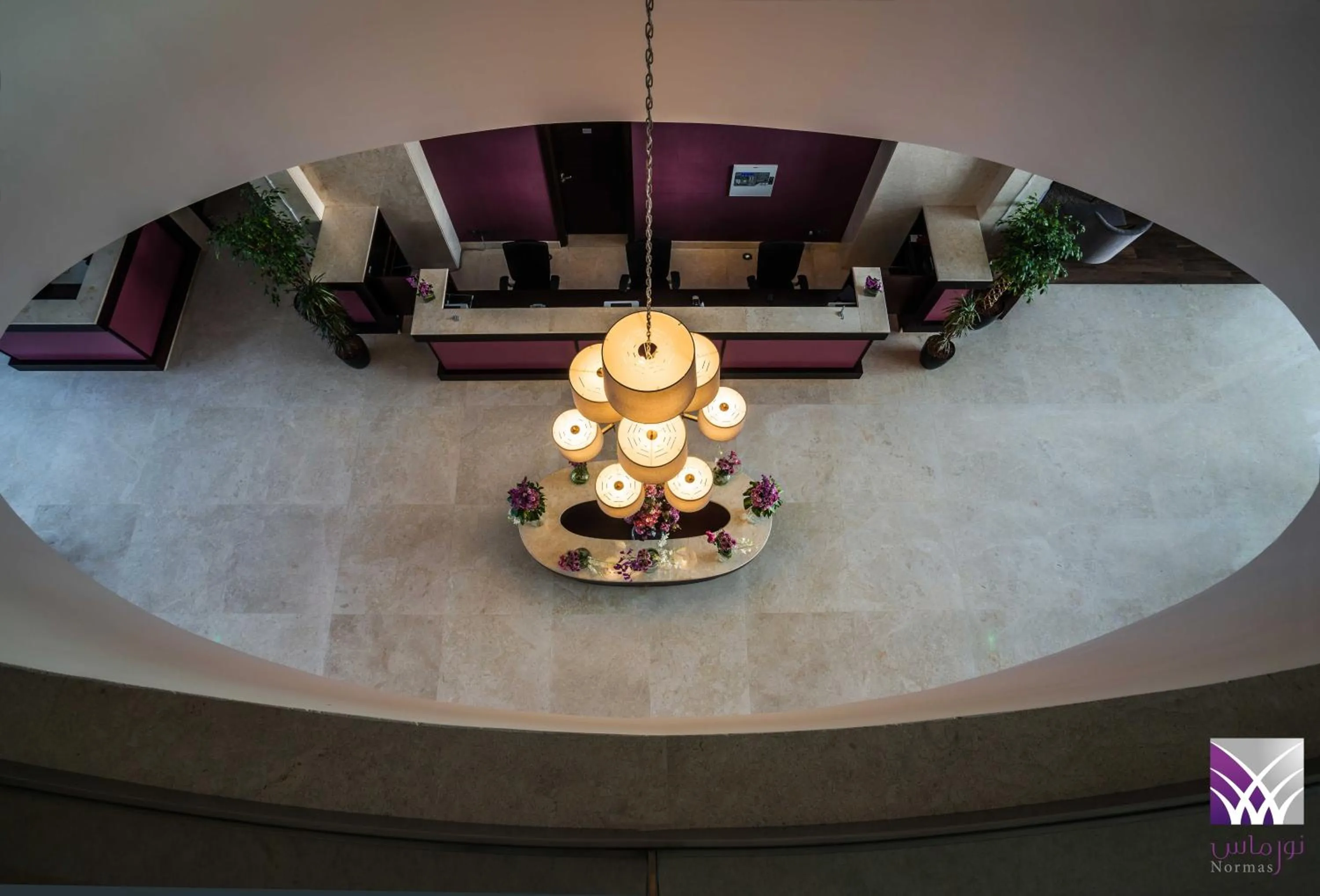 Lobby or reception in Normas Hotel