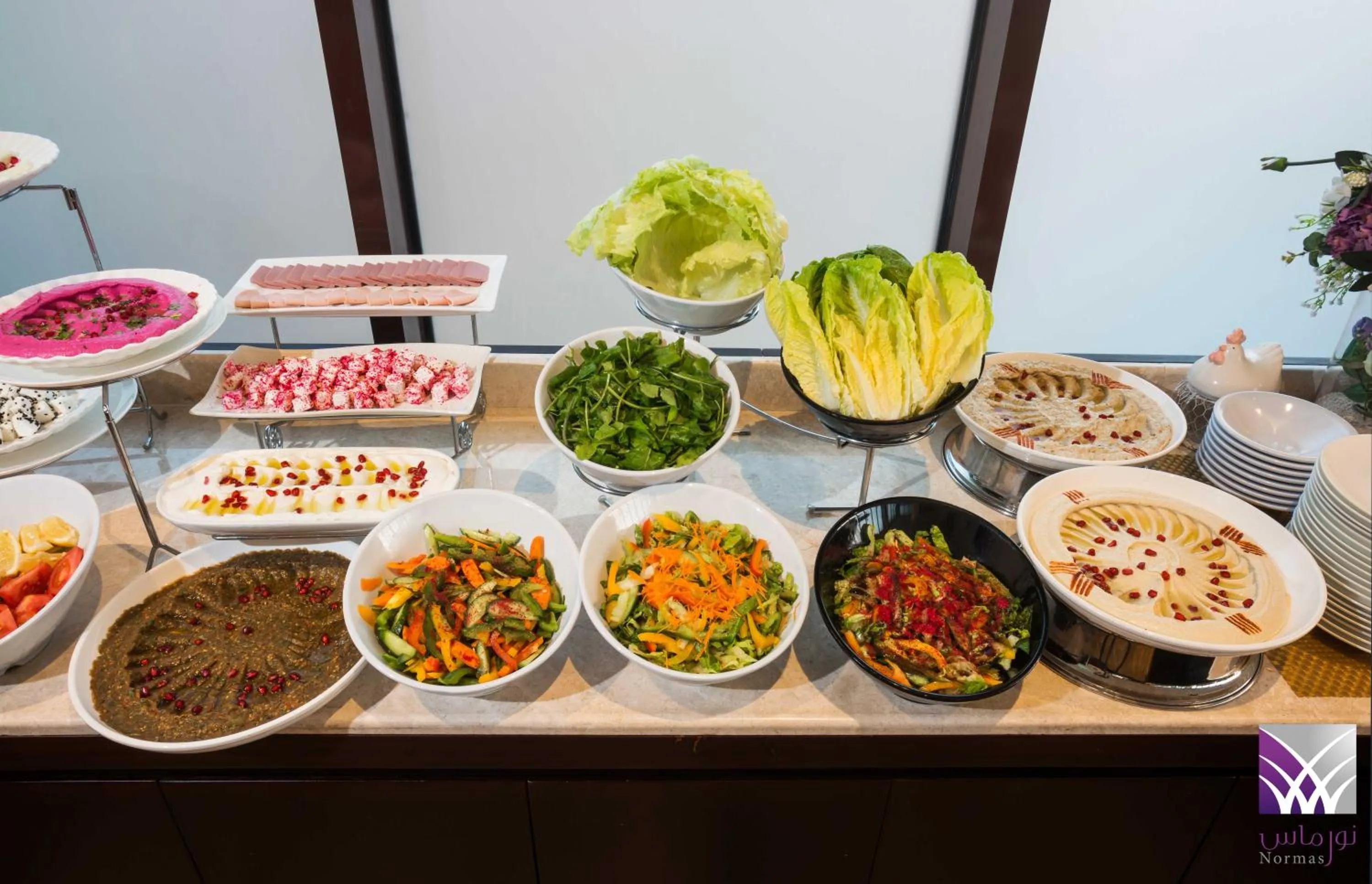 Food and drinks in Normas Hotel