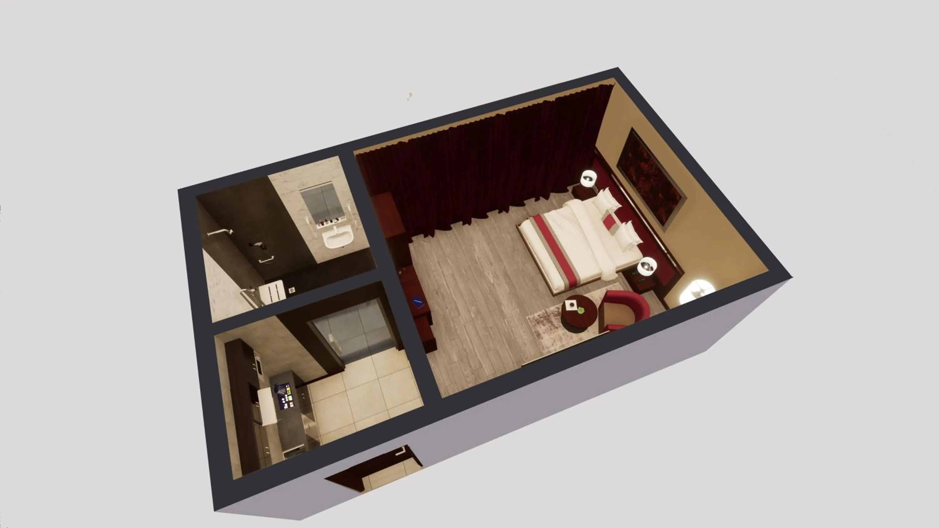 Floor plan in Normas Hotel