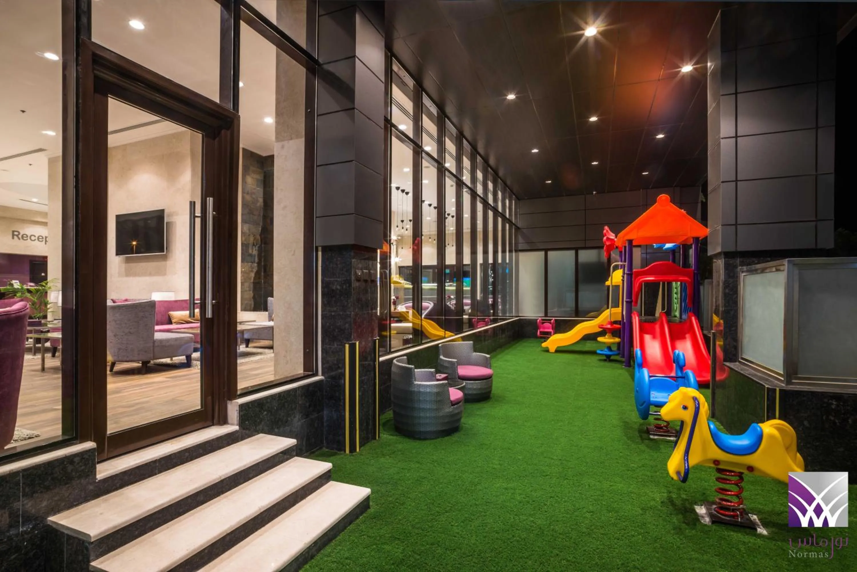 Children play ground in Normas Hotel