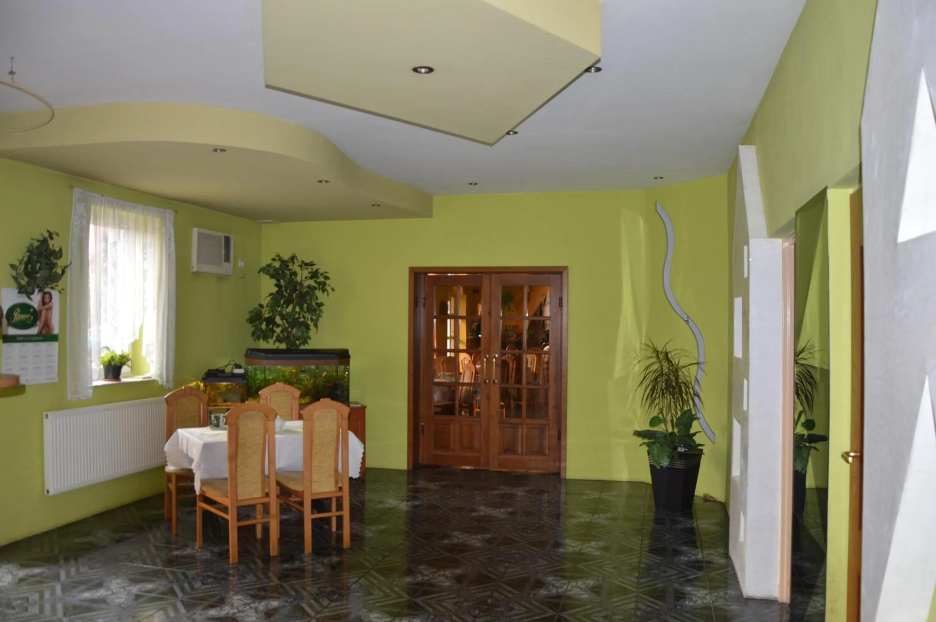 Lobby or reception in Hotel Pod Dębami