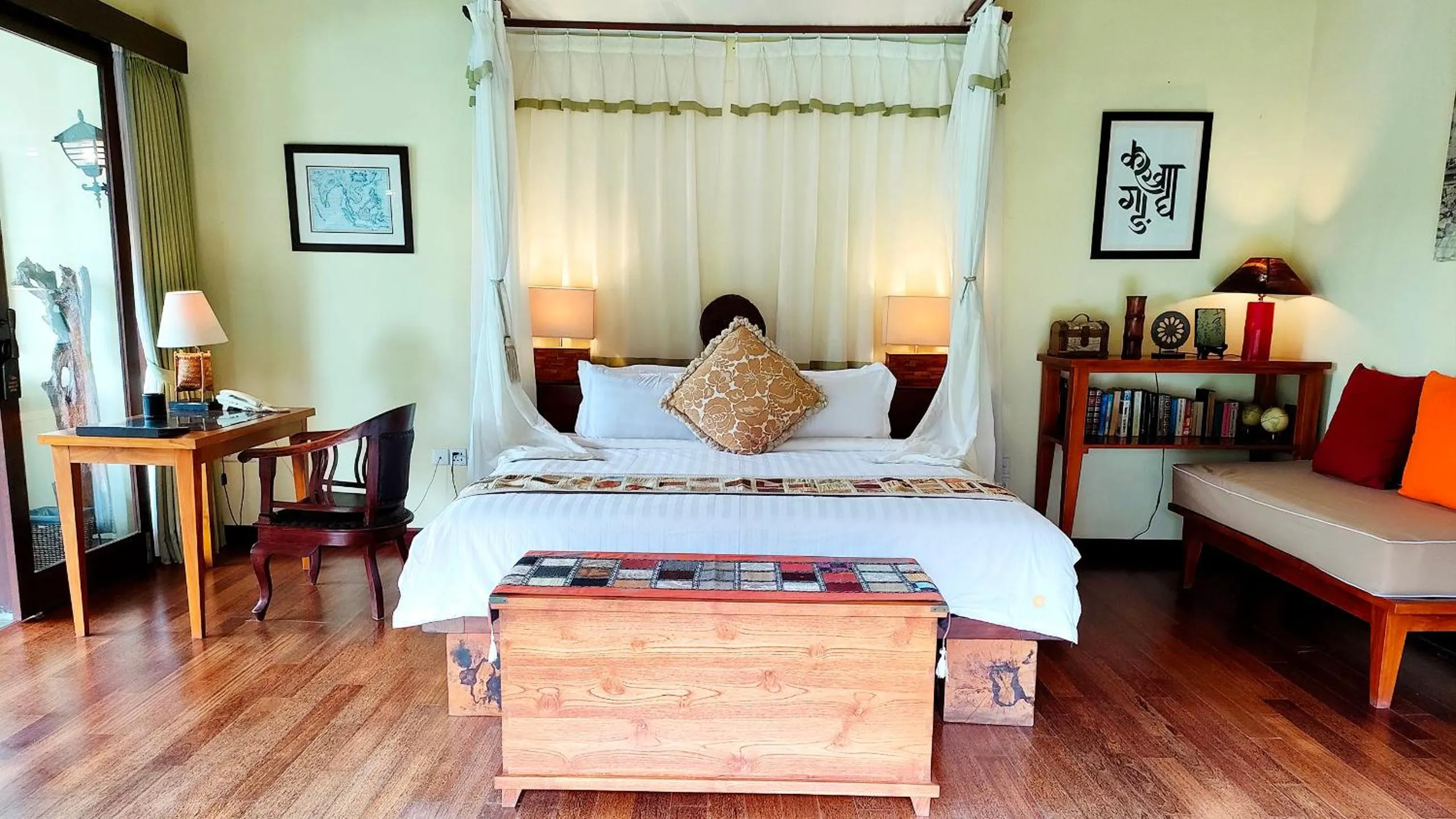 Bed in Villa Nirvana