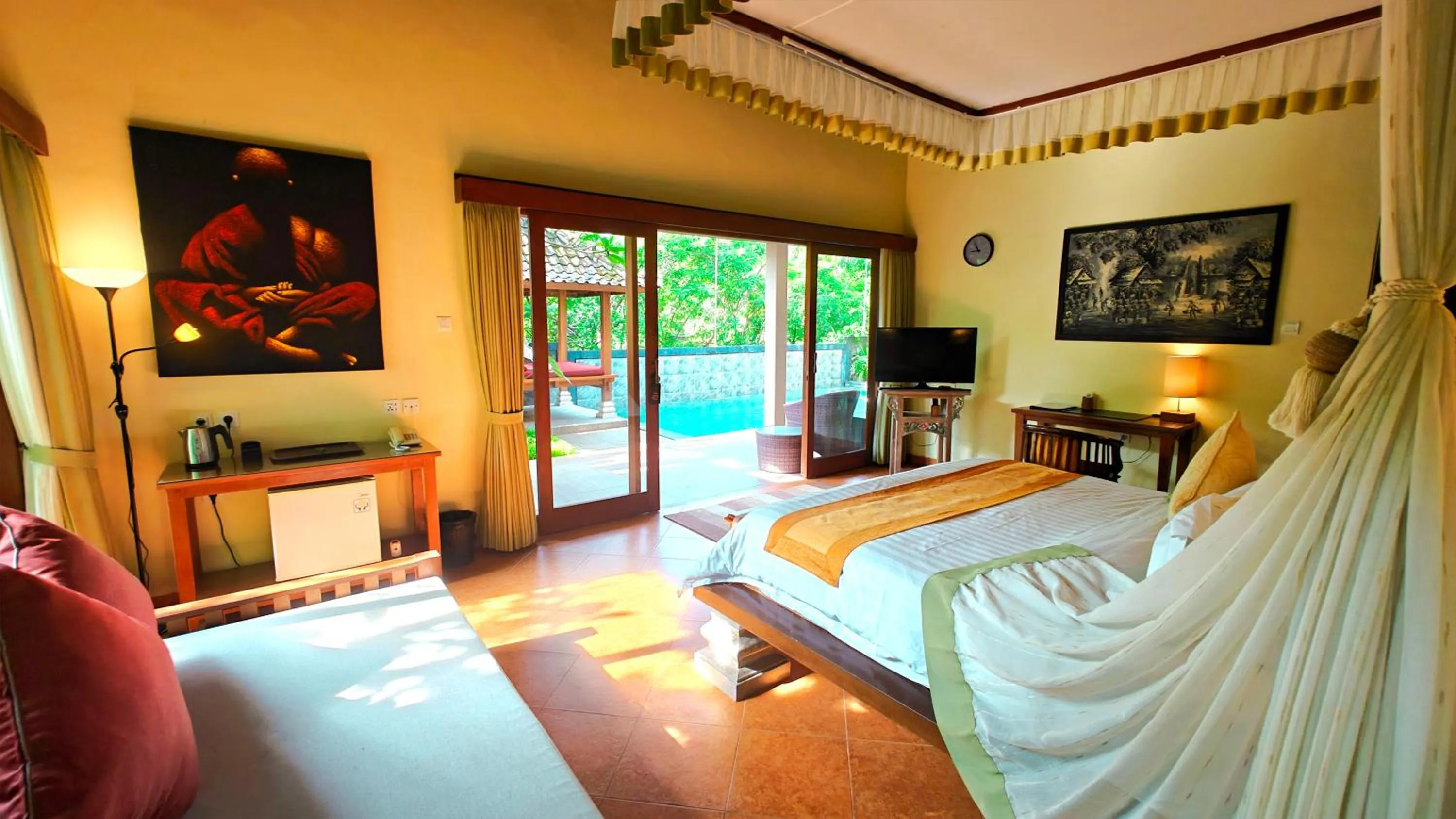 Bed in Villa Nirvana