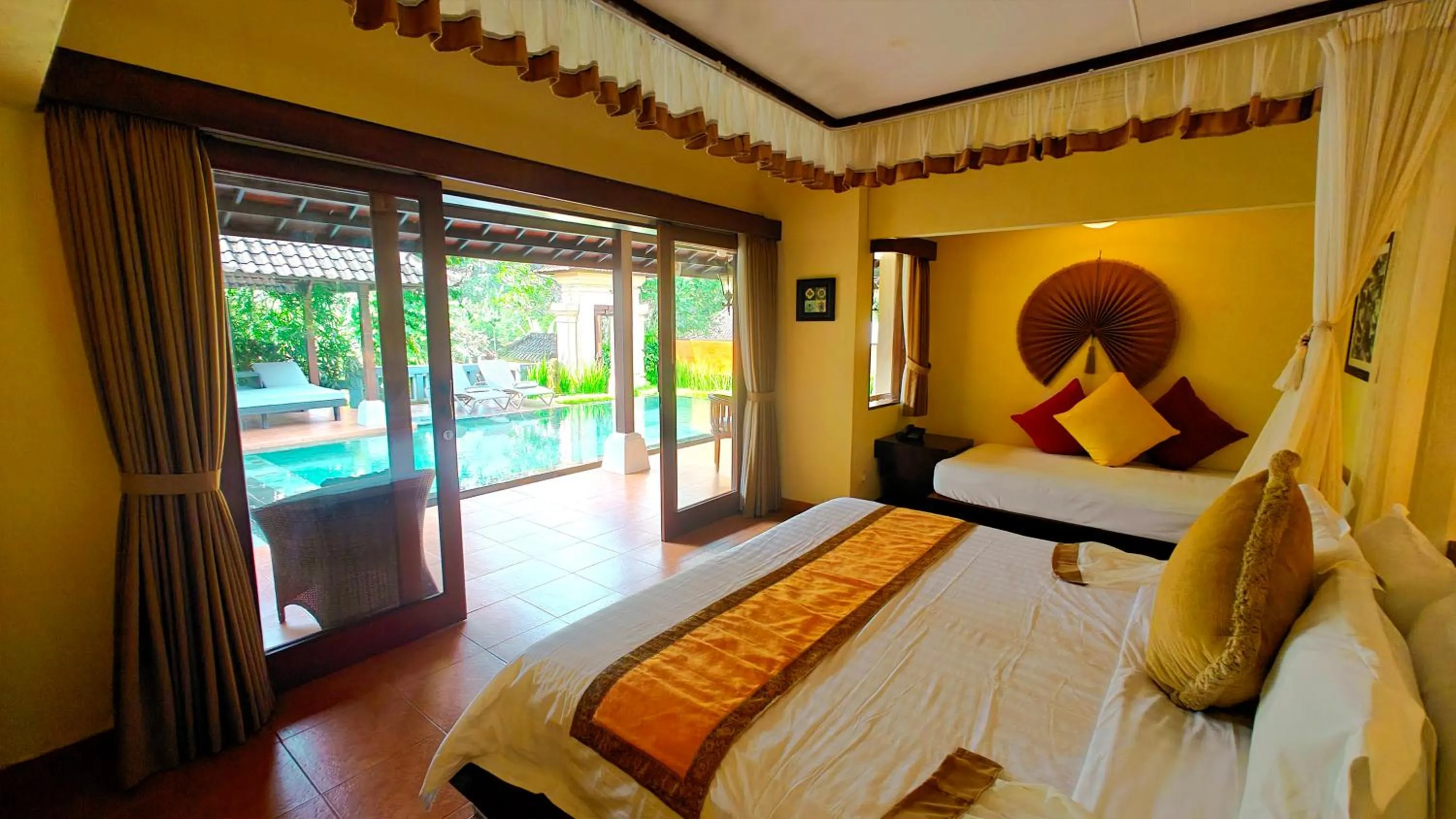 Bed in Villa Nirvana