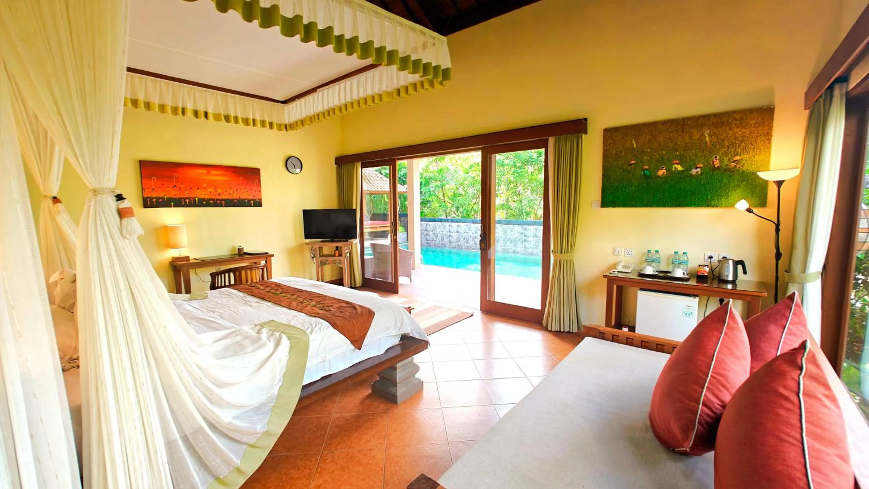 Bed in Villa Nirvana