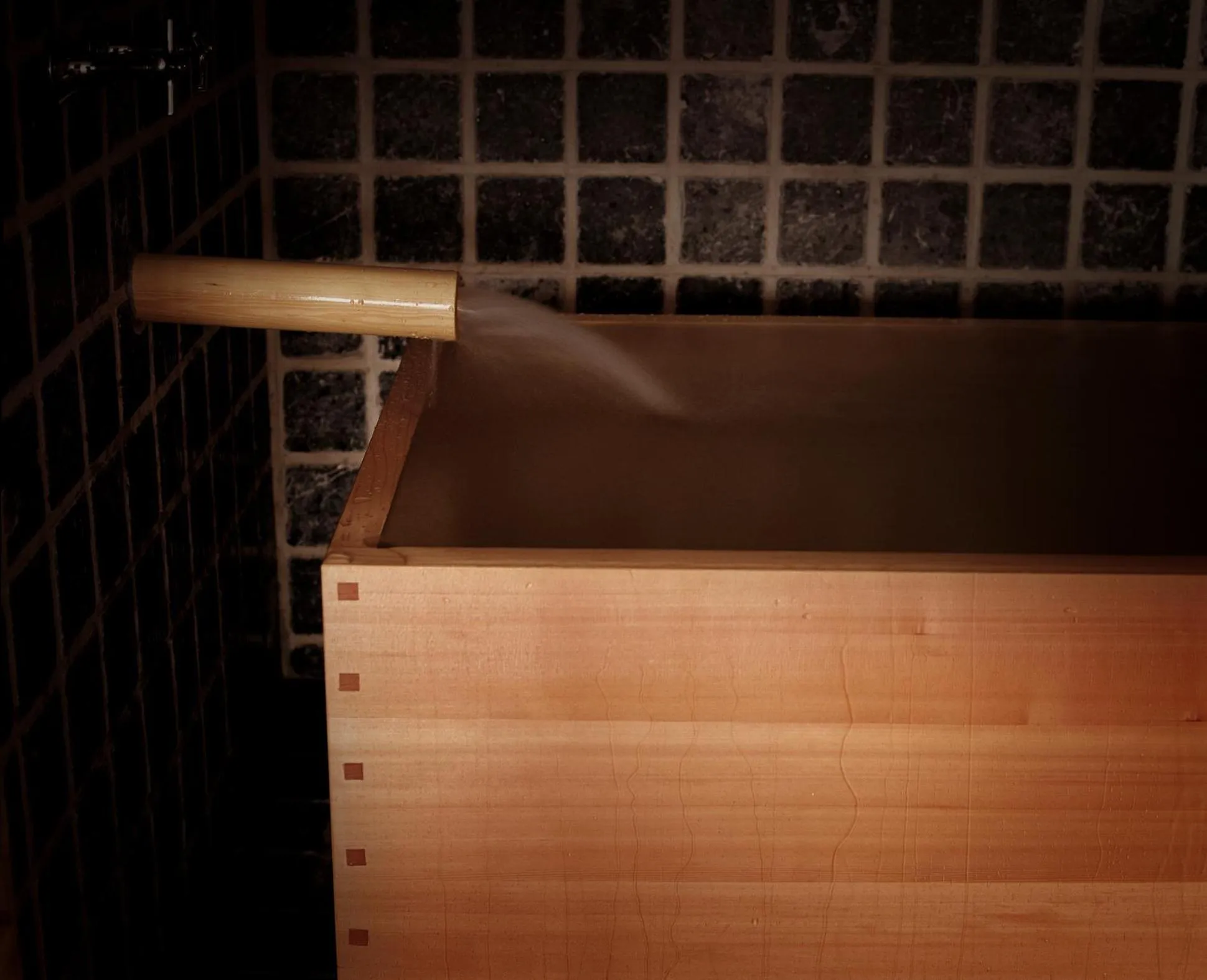 Hot Spring Bath in Kameya Hotel