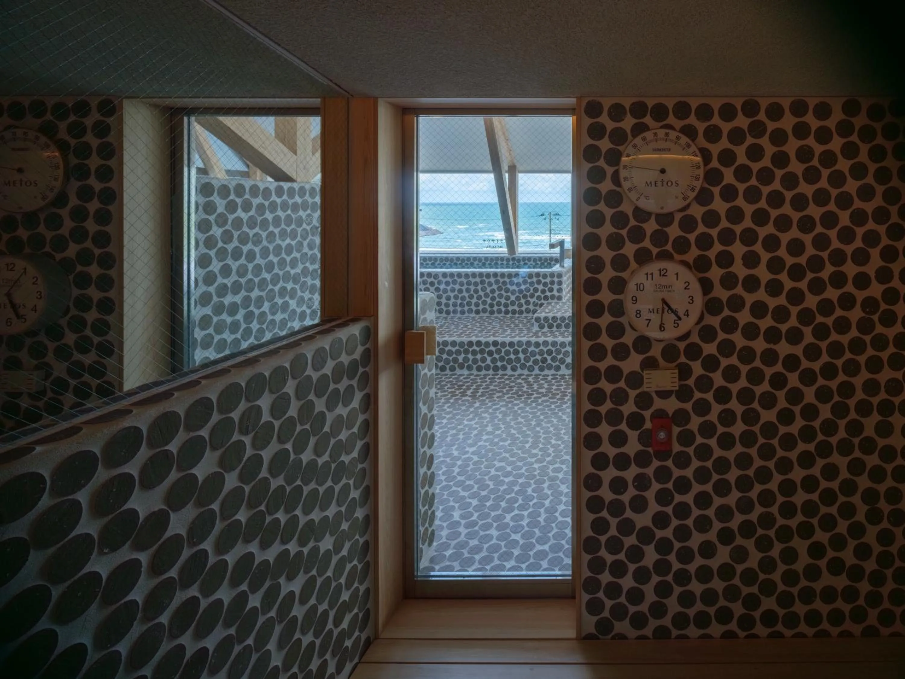 Sauna in Kameya Hotel