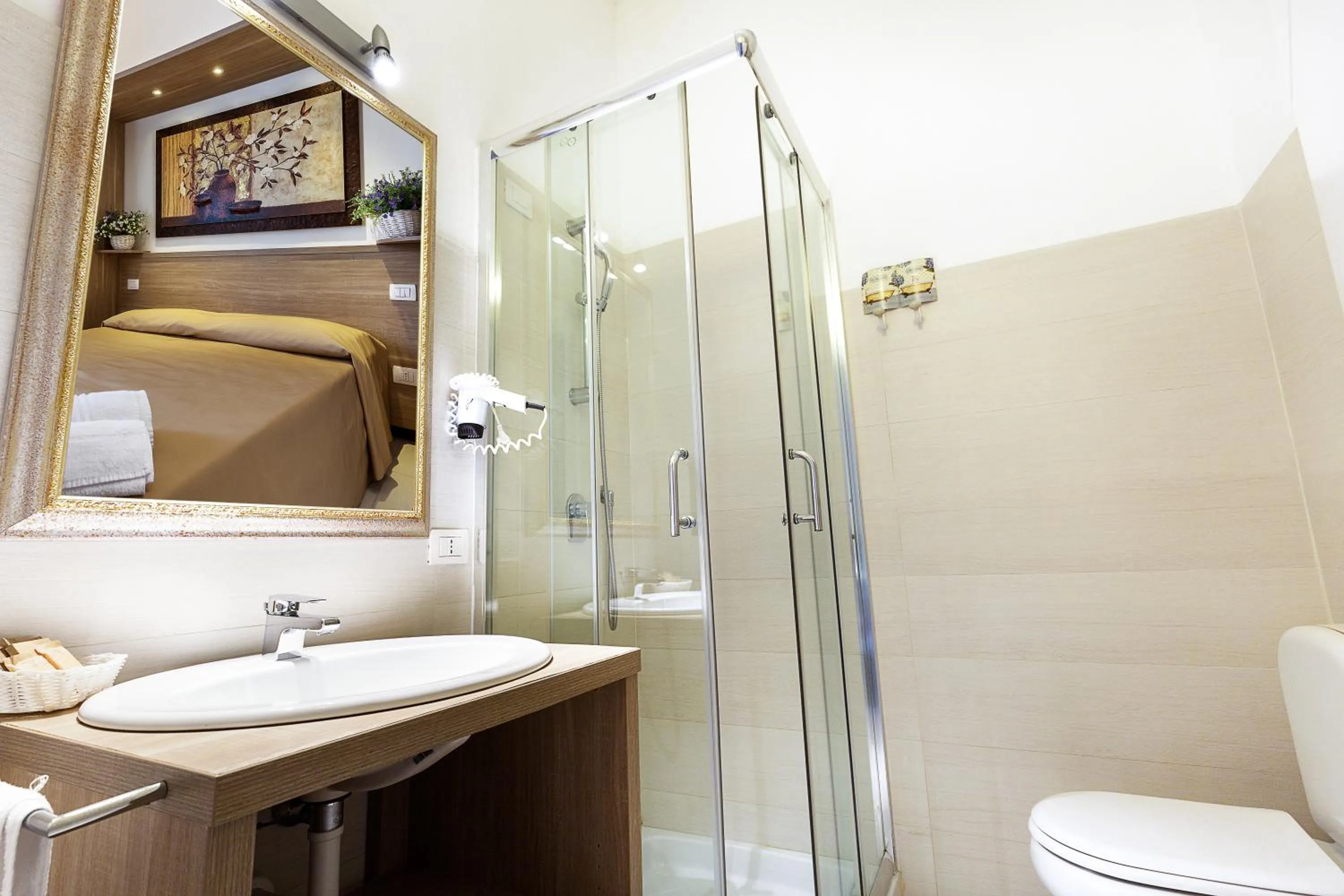 Shower in Le Residenze del Centro