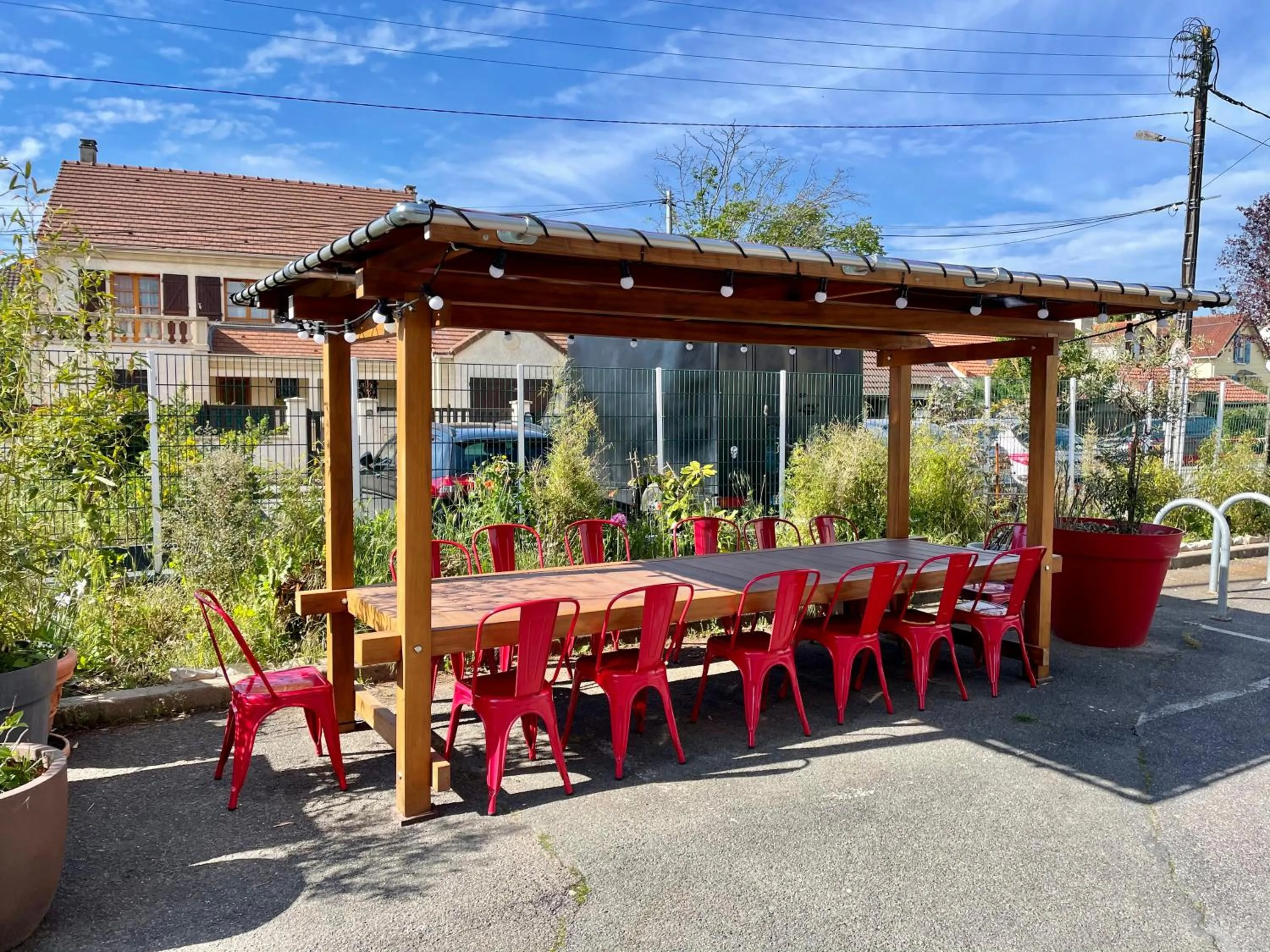 Patio in Villa Rambouillet